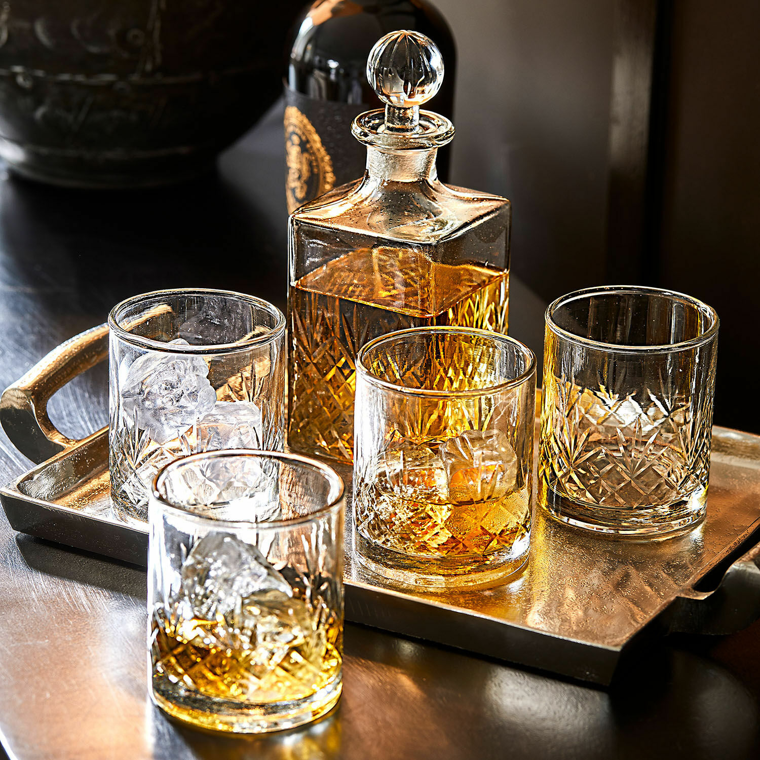 Licorera con 4 vasos Kerrington