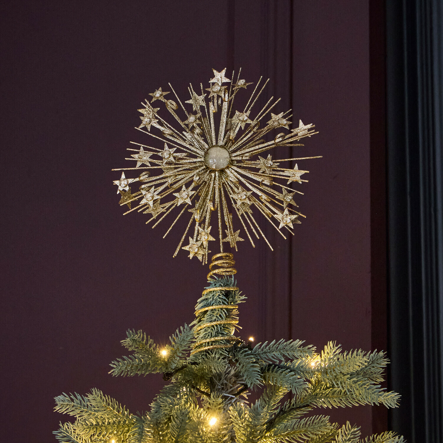 Punta para árbol de Navidad Brillane