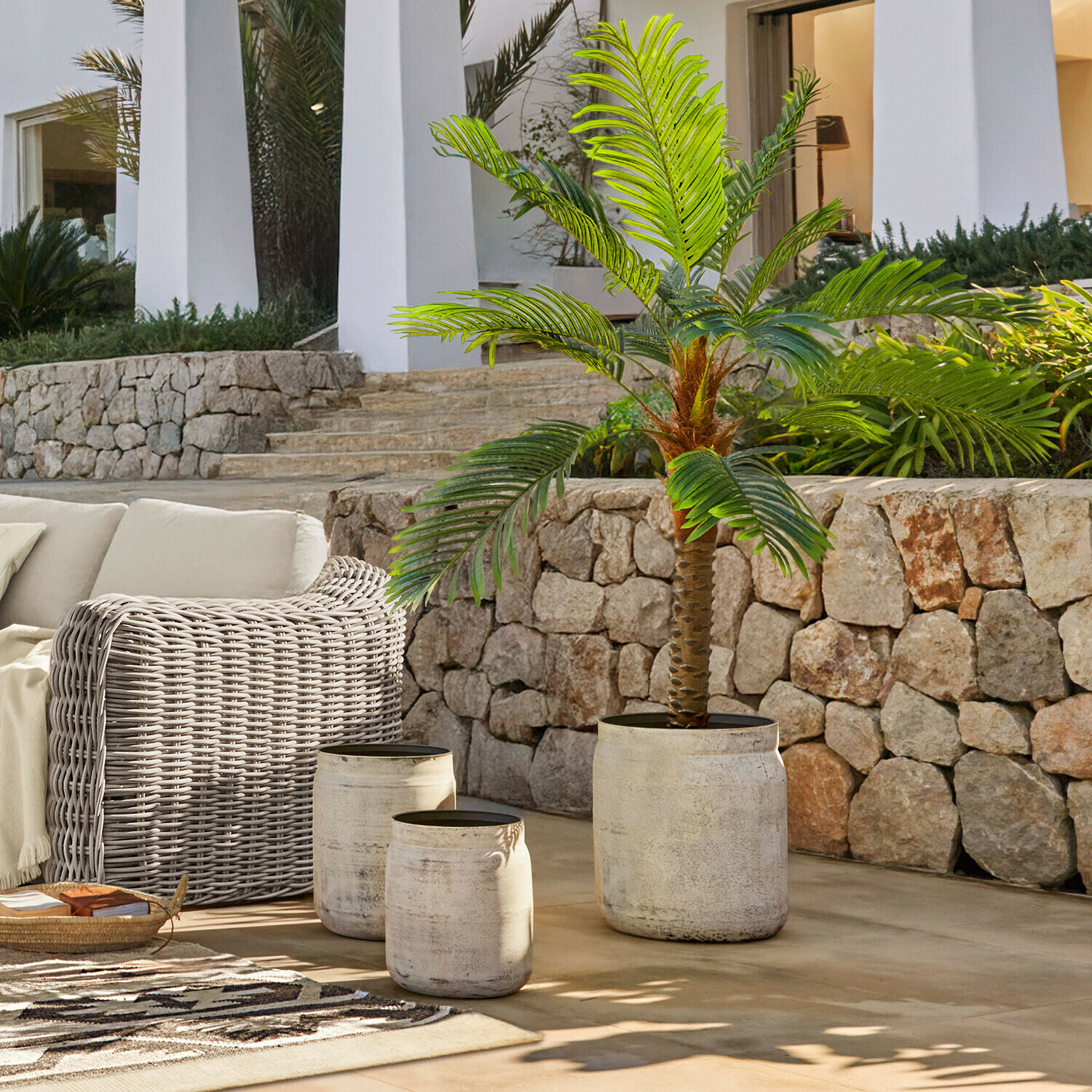 Set de 3 maceteros Palivonde