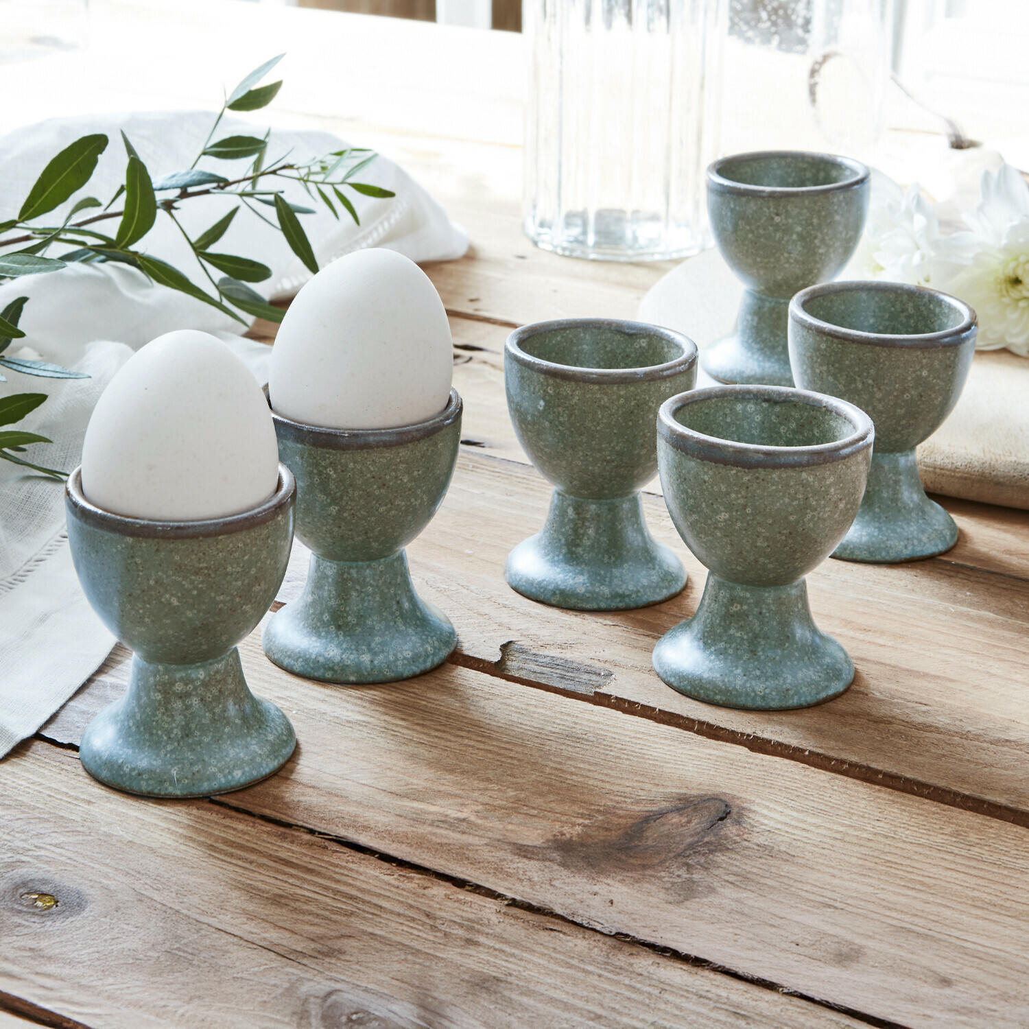 Set de 6 hueveras Biarré