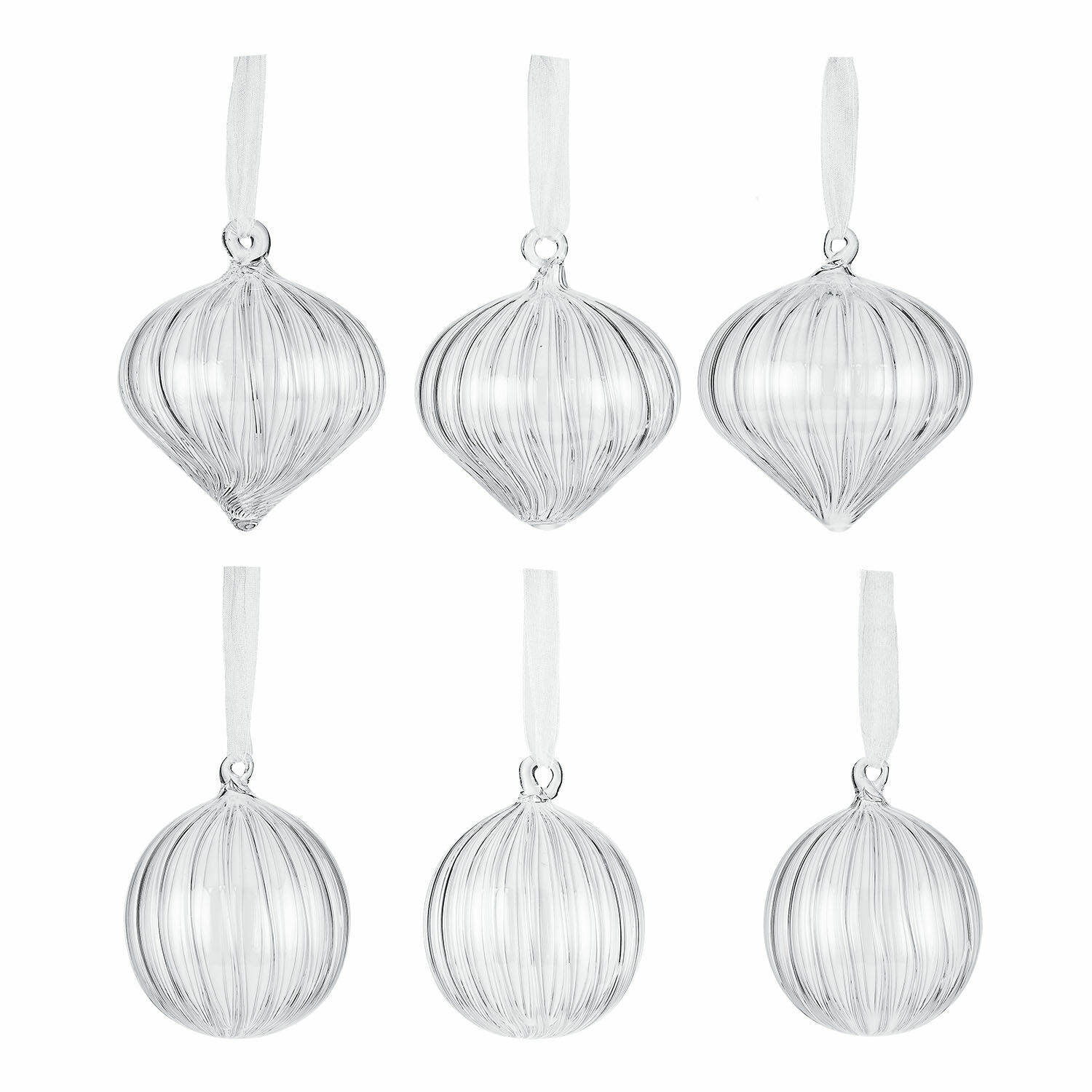 Set de 6 bolas de Navidad Bavella