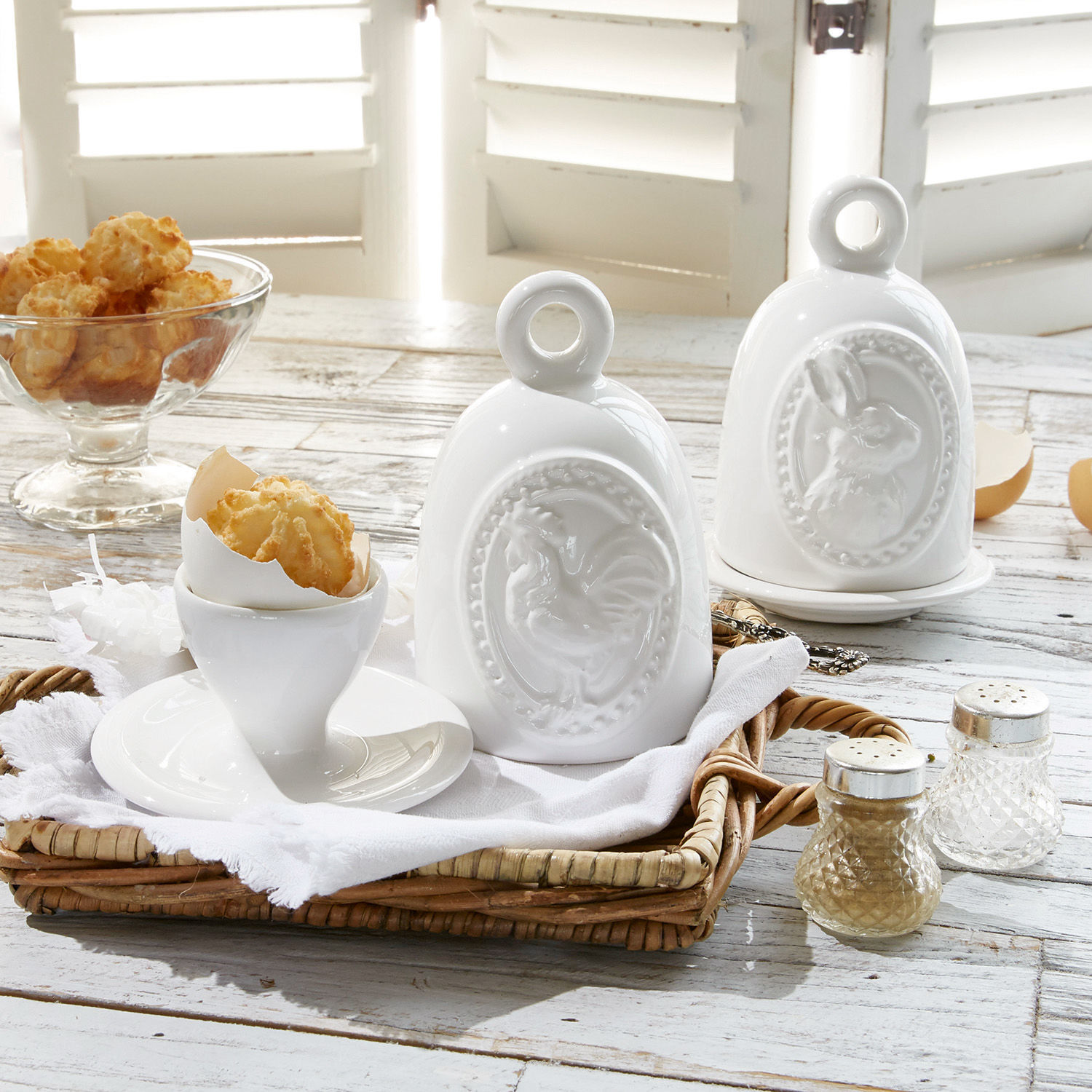 Set de 2 hueveras Celestyn