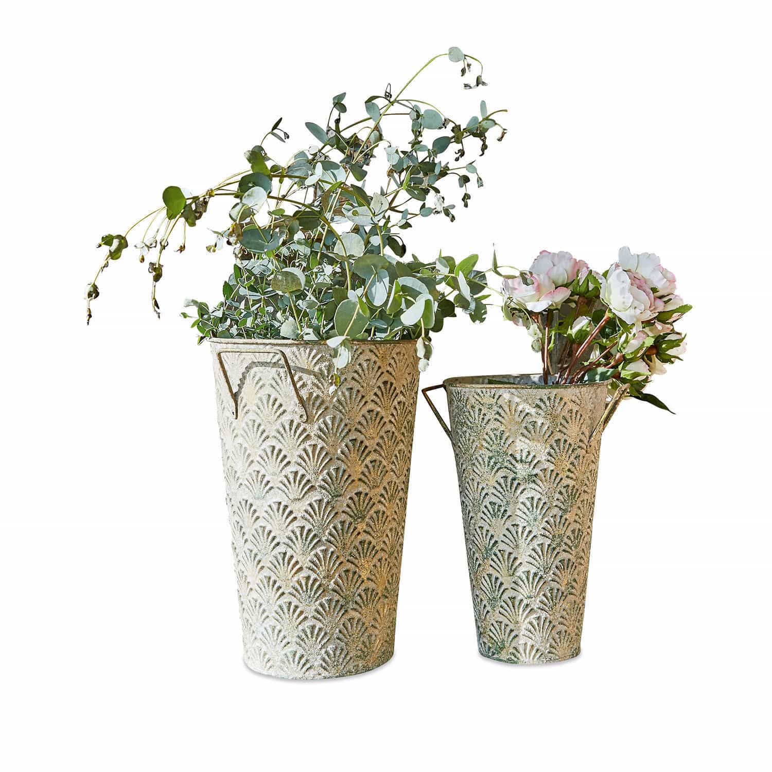 Set de 2 jarrones decorativos Iskele
