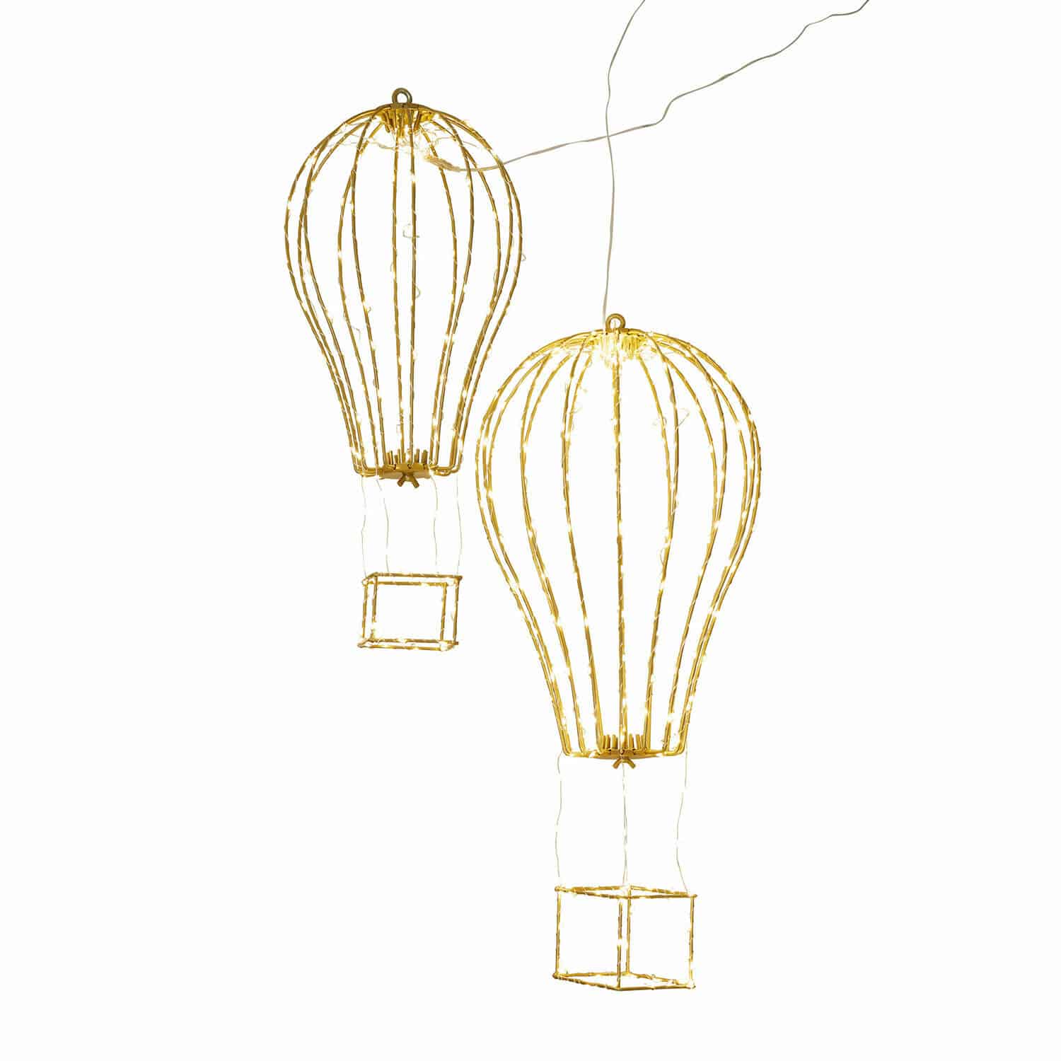 Set de 2 globos LED Bylle