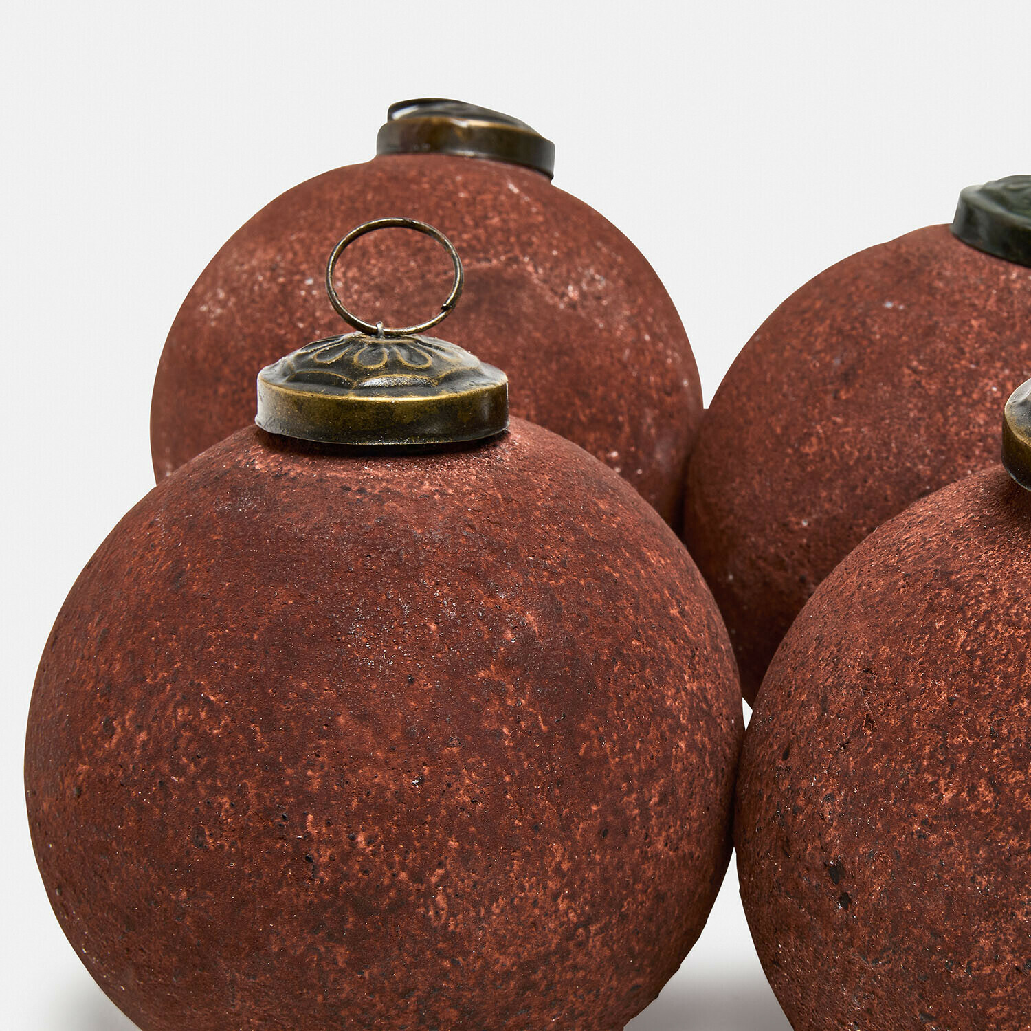 Set de 4 bolas de Navidad Pirovella