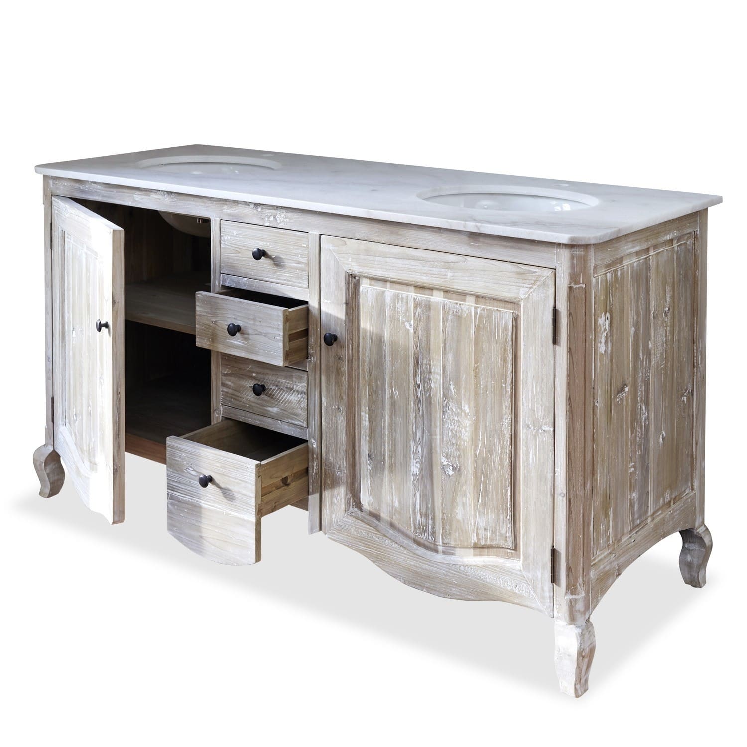 Mueble de lavabo doble Herrick