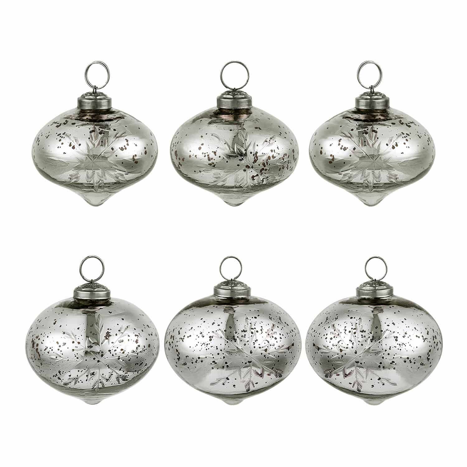 Set de 6 bolas de Navidad Isaulie