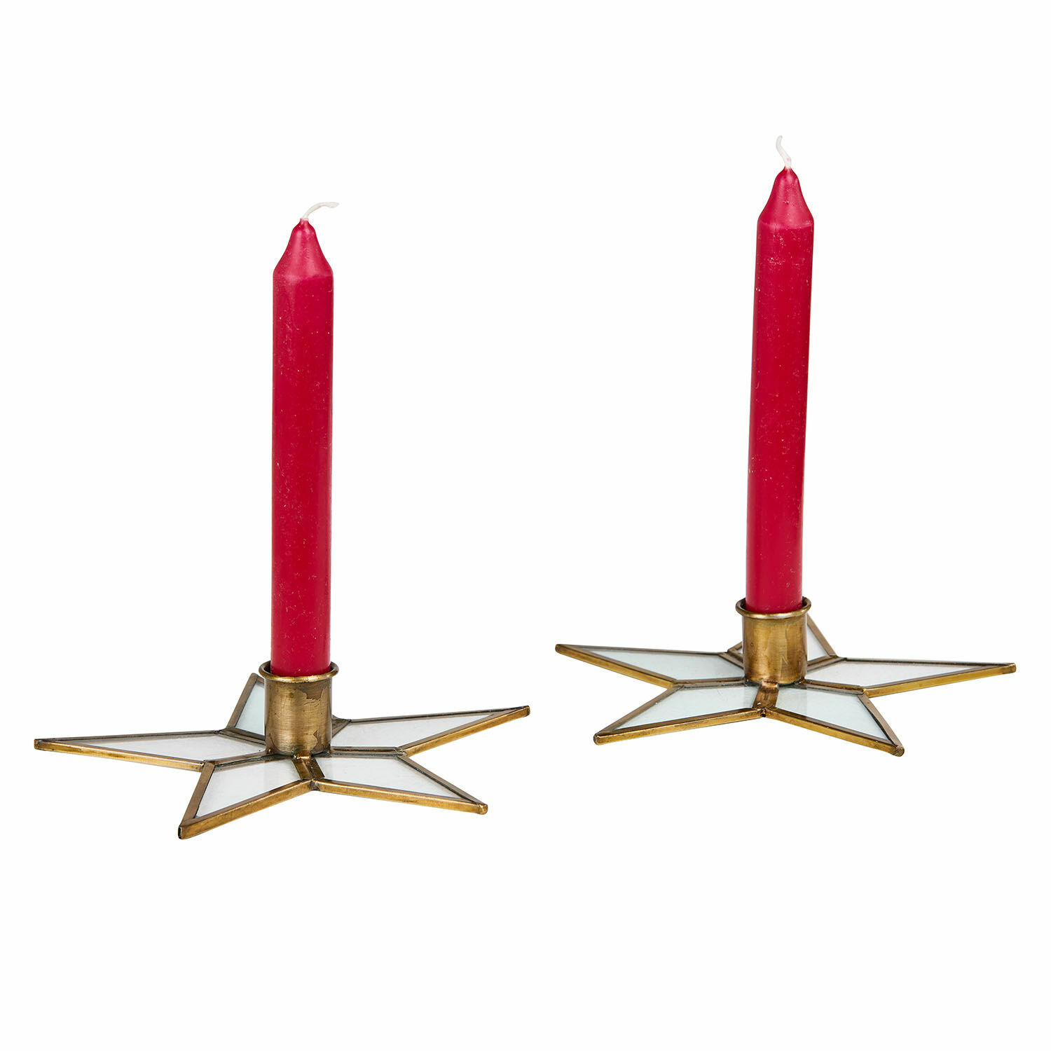 Juego de 2 candelabros Zaydan