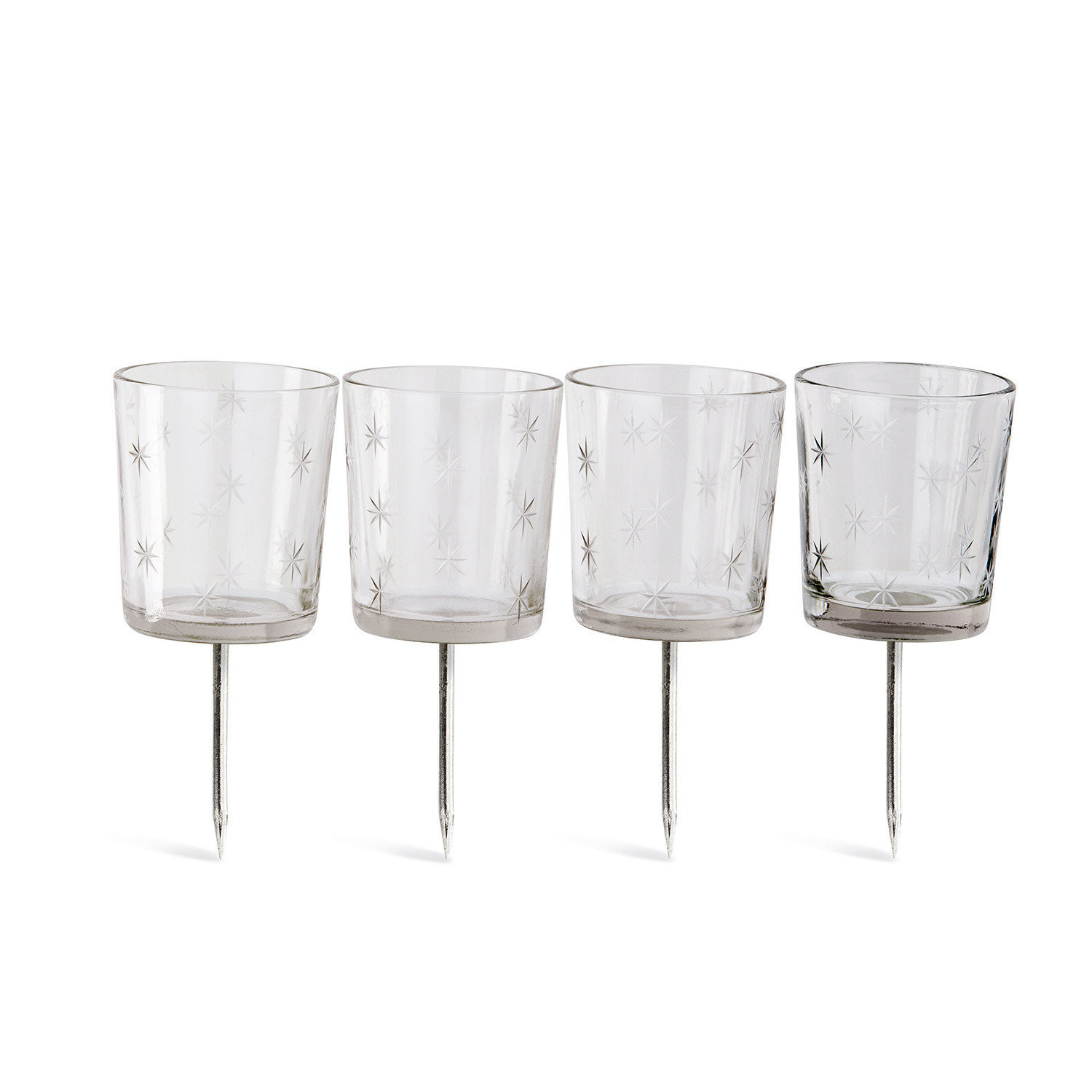 Set de 4 farolillos para clavar Fenella