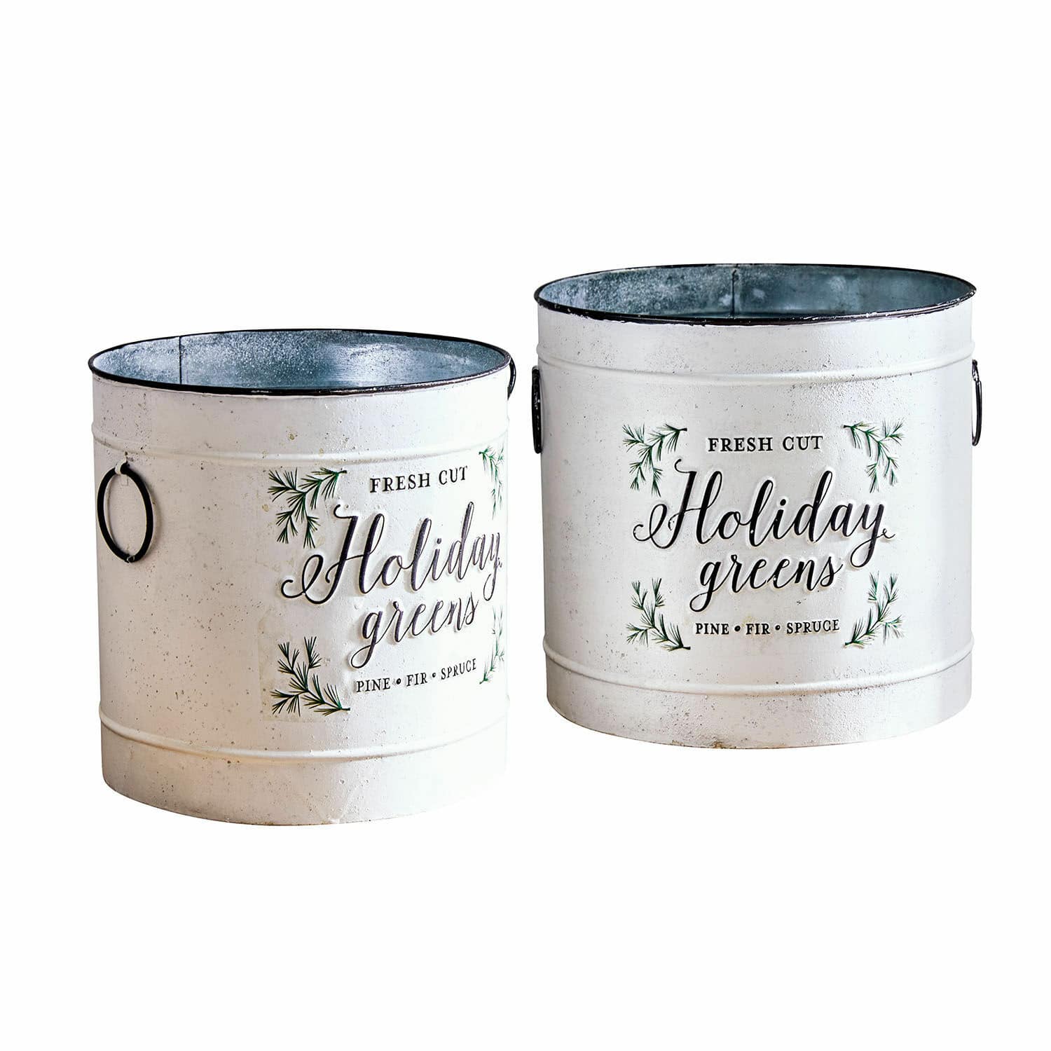 Set de 2 macetas Holiday Greens