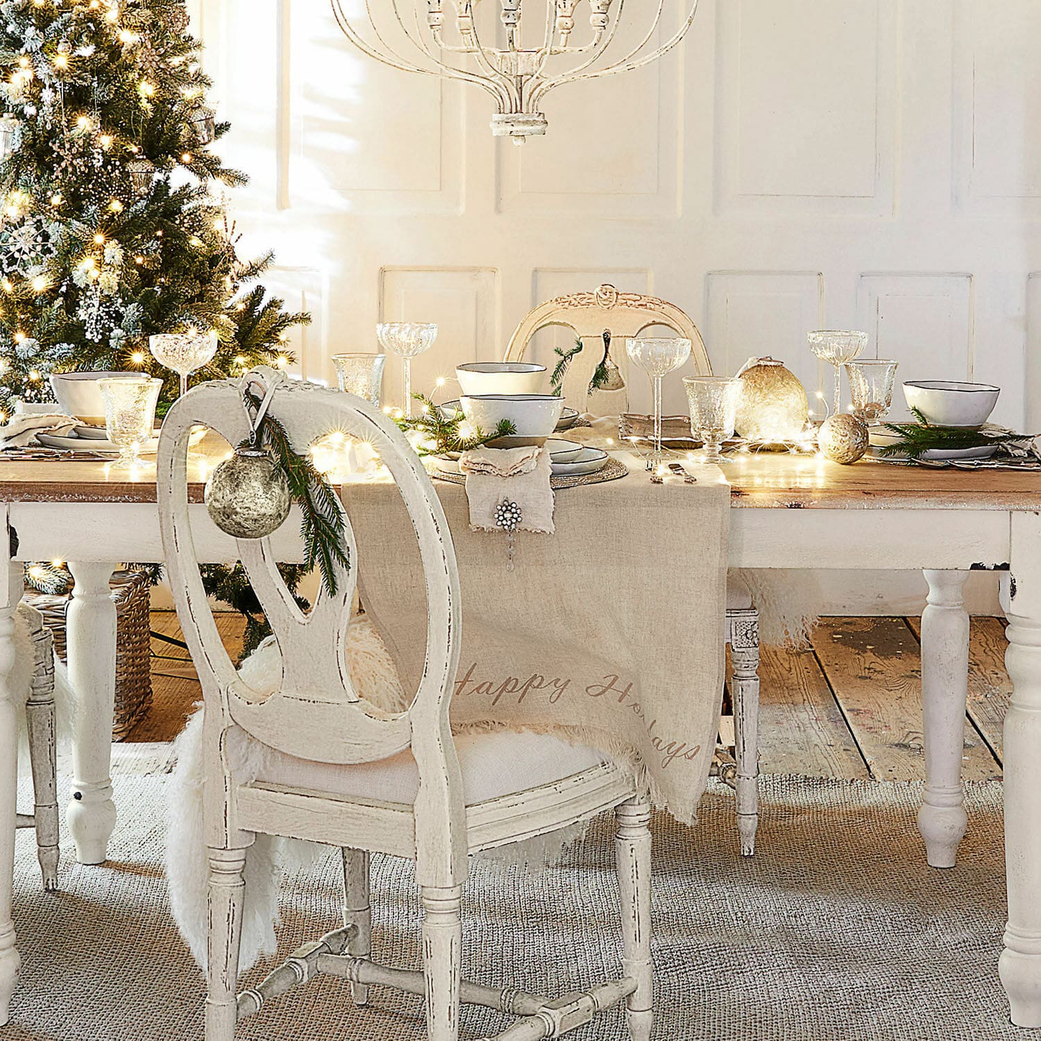 Set de 3 adornos navideños Fautea