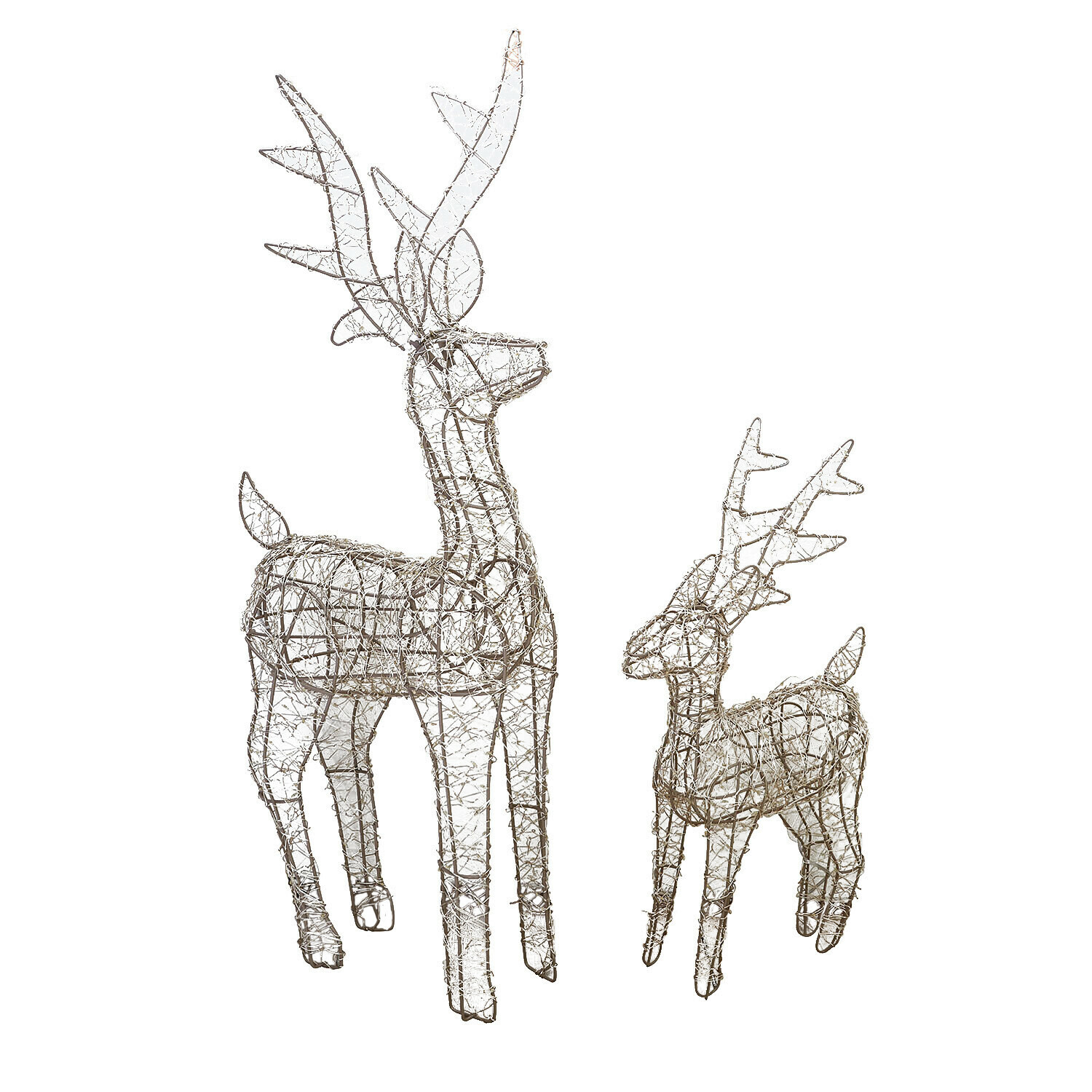 Set de 2 figuras LED de animales Lovili