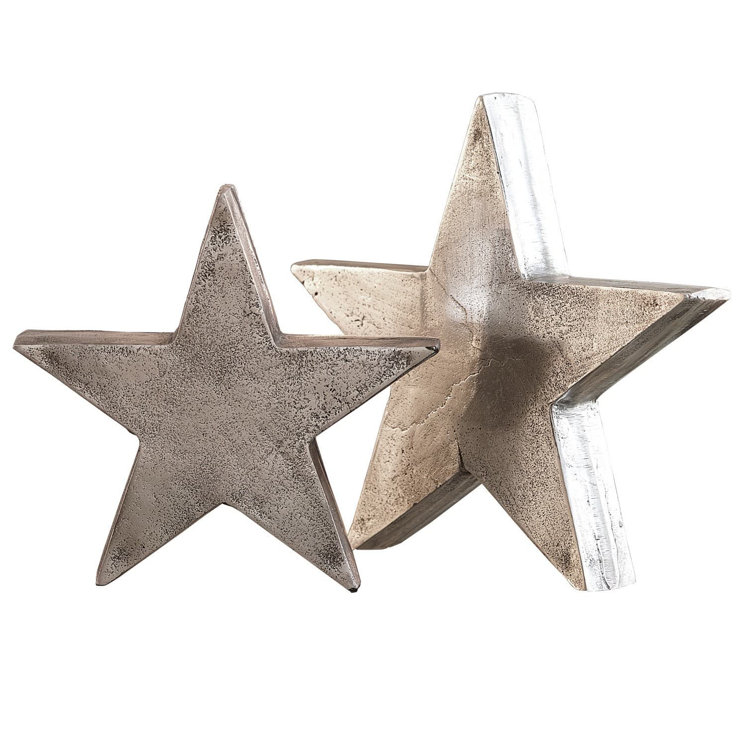 Set de 2 estrellas decorativas Big Star