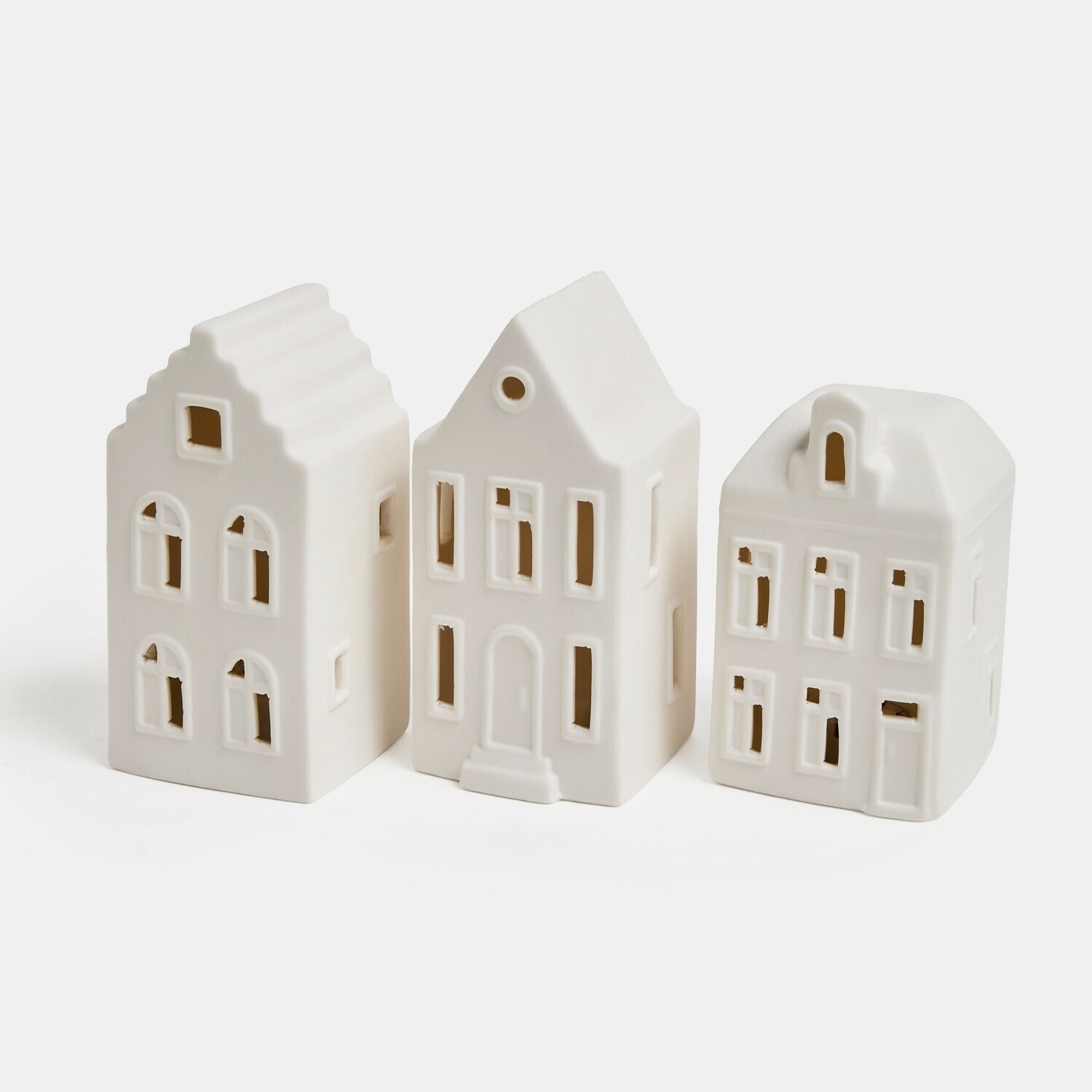 Set de 3 casas LED Sjöhem