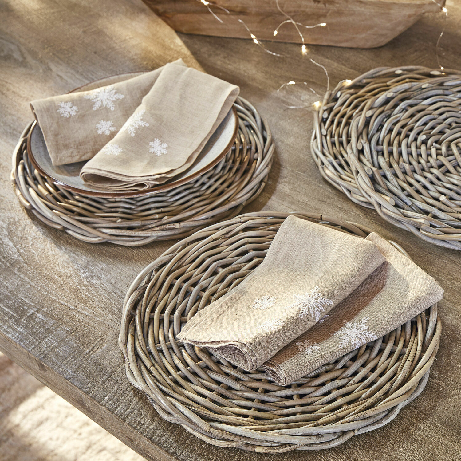 Set de 4 servilletas Ruspi