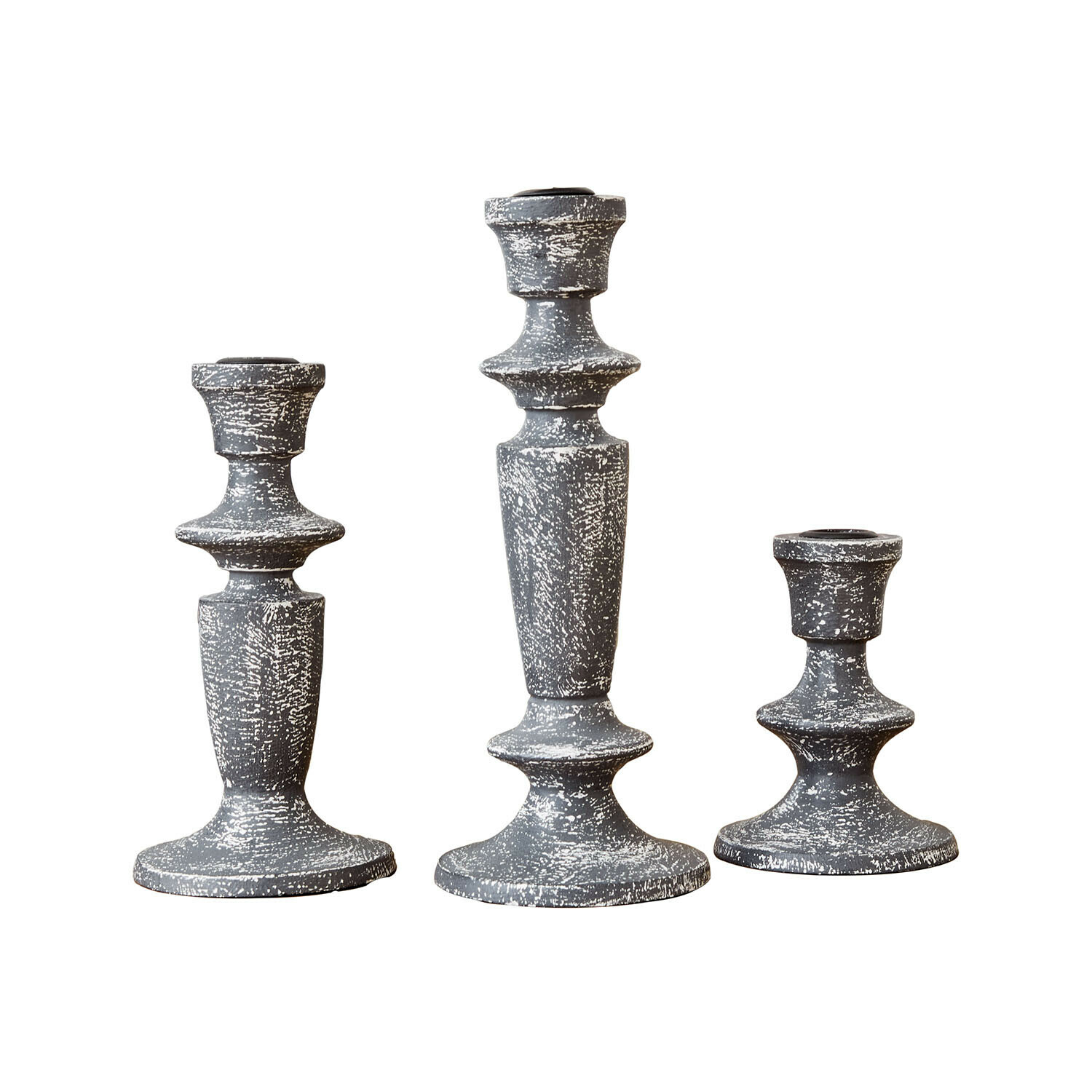 Set de 3 candeleros Ténébrelle