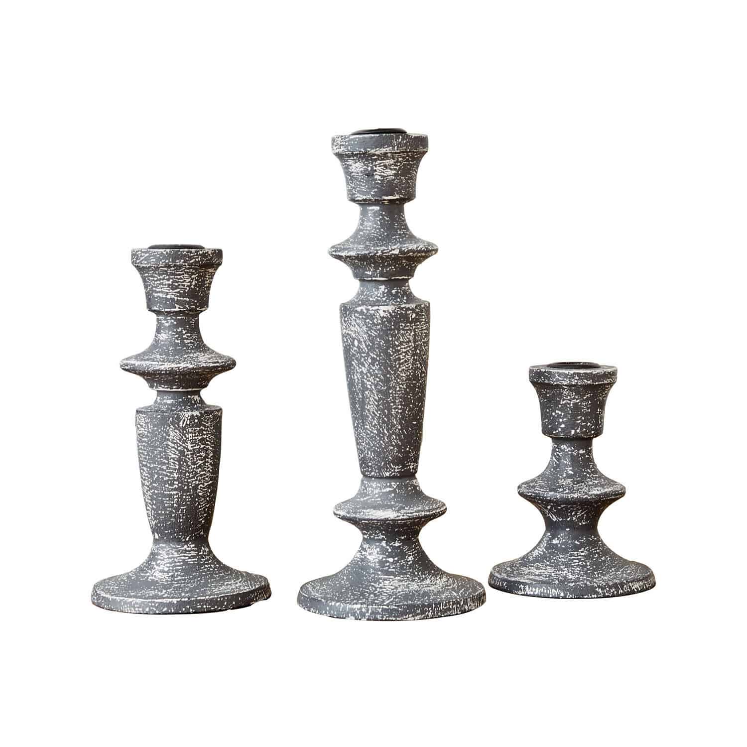 Set de 3 candeleros Ténébrelle