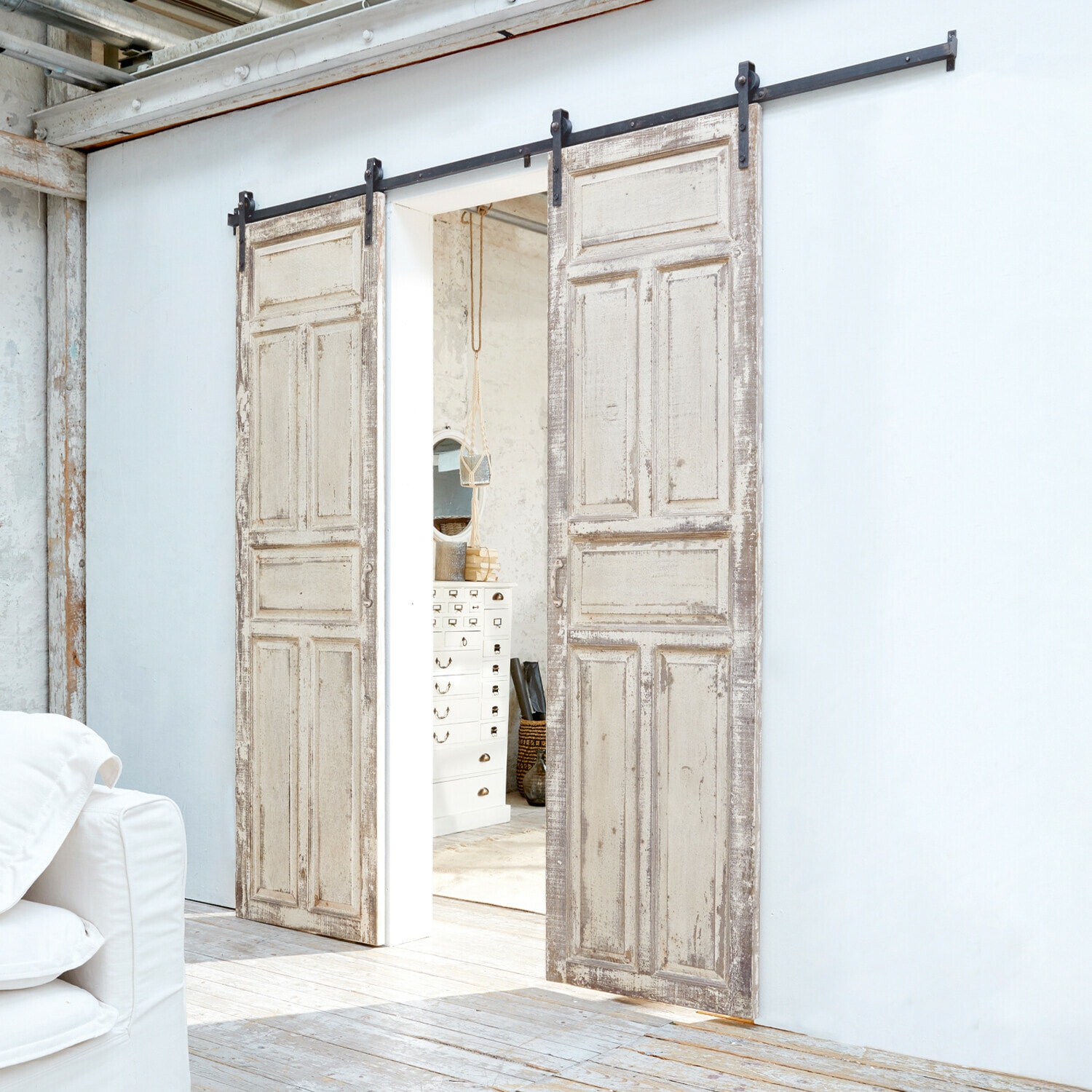 Doble puerta corredera Mallothra
