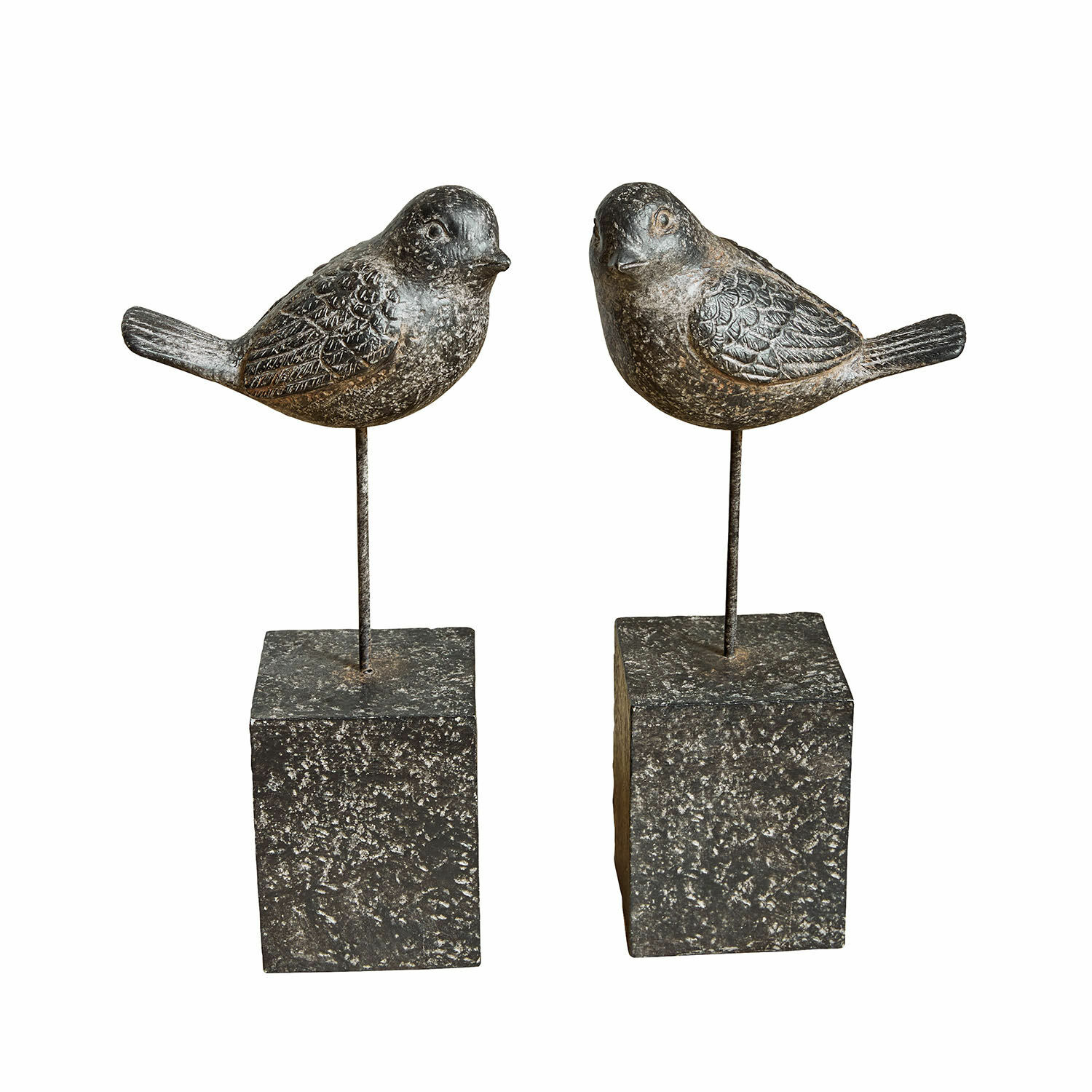 Set de 2 pájaros decorativos Juxivel