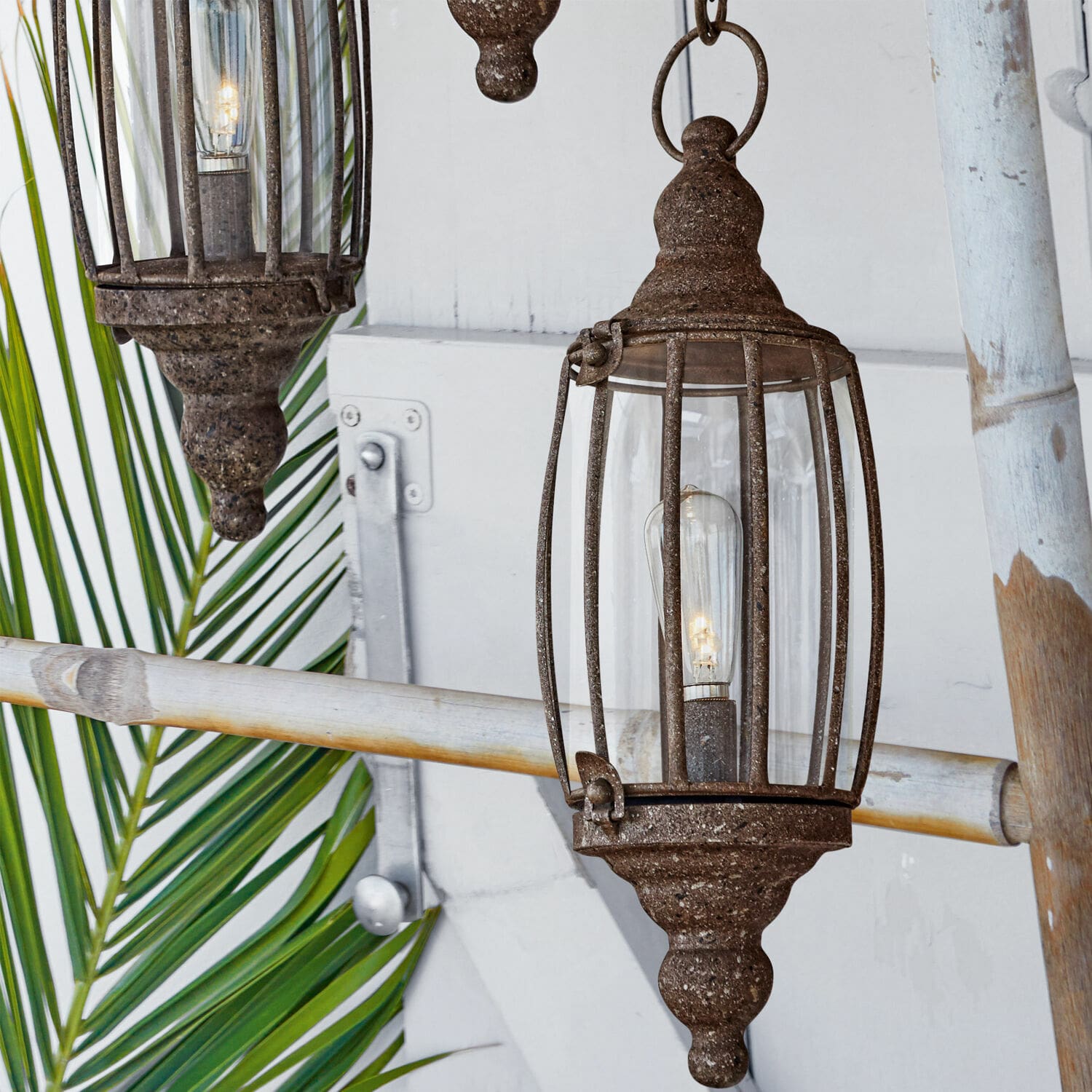 Set de 2 farolillos colgantes Flavin