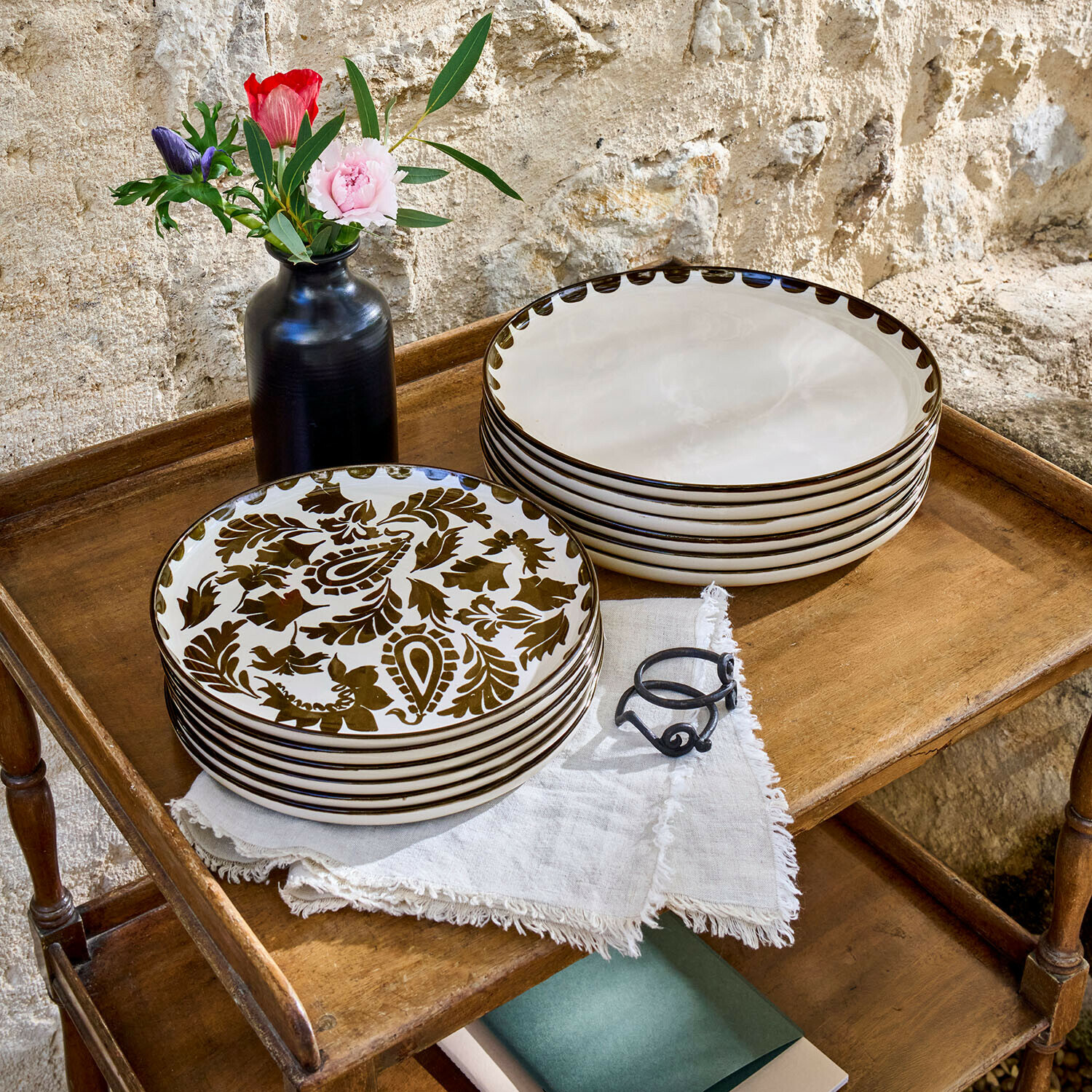 Set de 12 platos Tazira