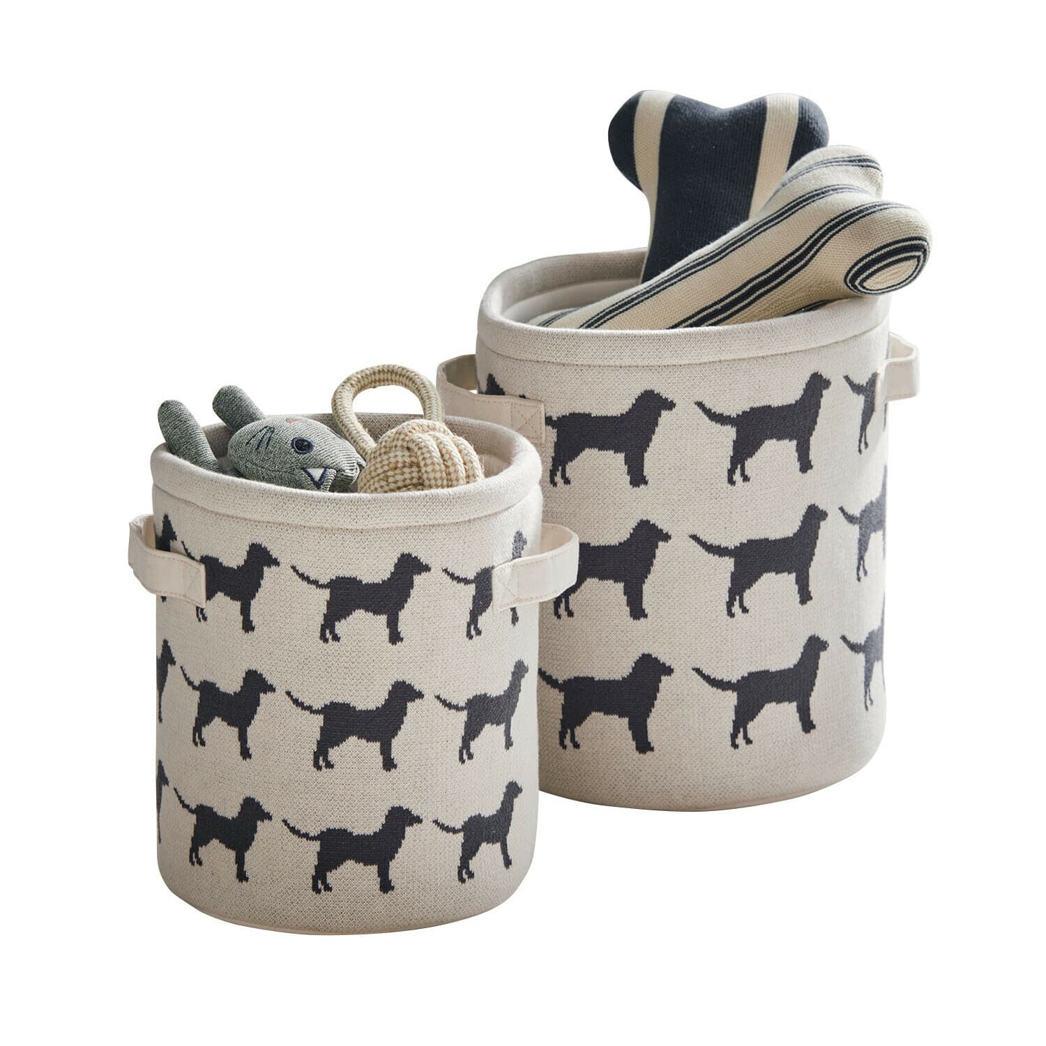 Set de 2 cestas para mascotas Pawelino