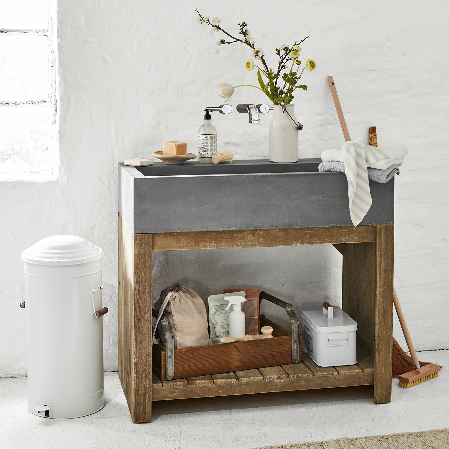 Mueble de lavabo Baines