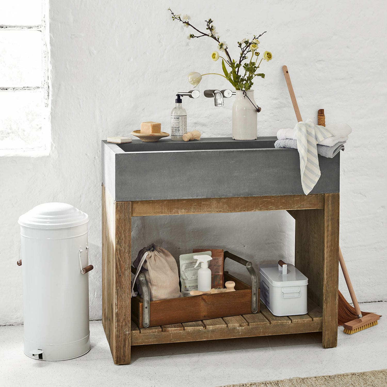 Mueble de lavabo Baines