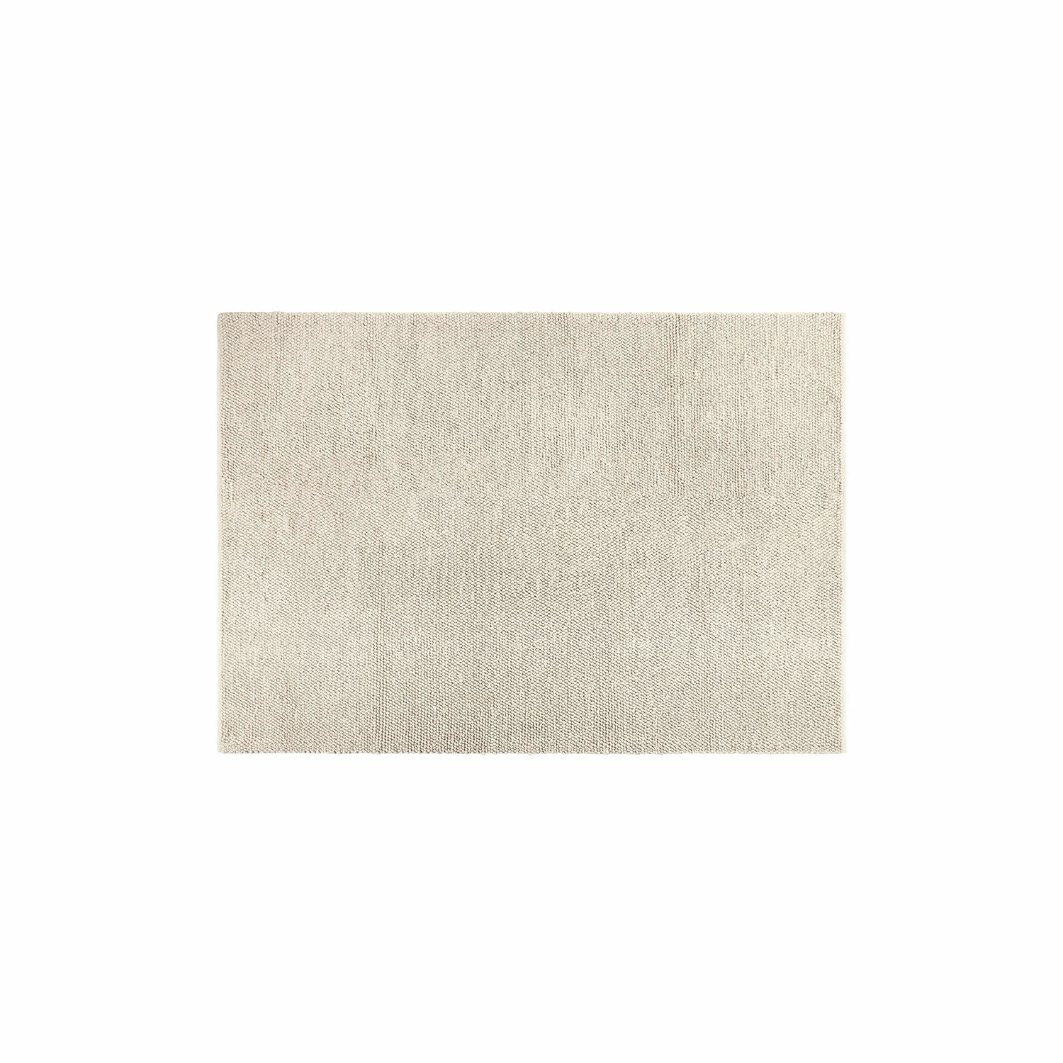 Alfombra Coleman Individual rectangular beige de tela con textura fina para decoración de mesa elegante