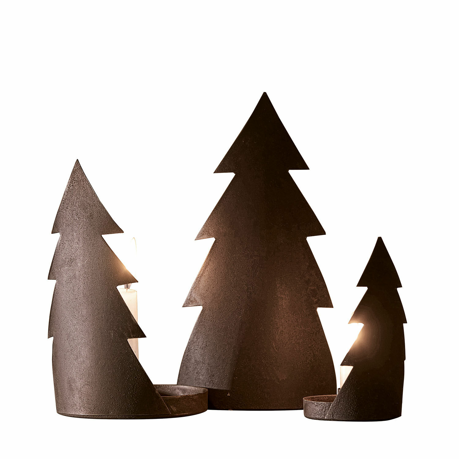 Juego de 3 candelabros Ageville