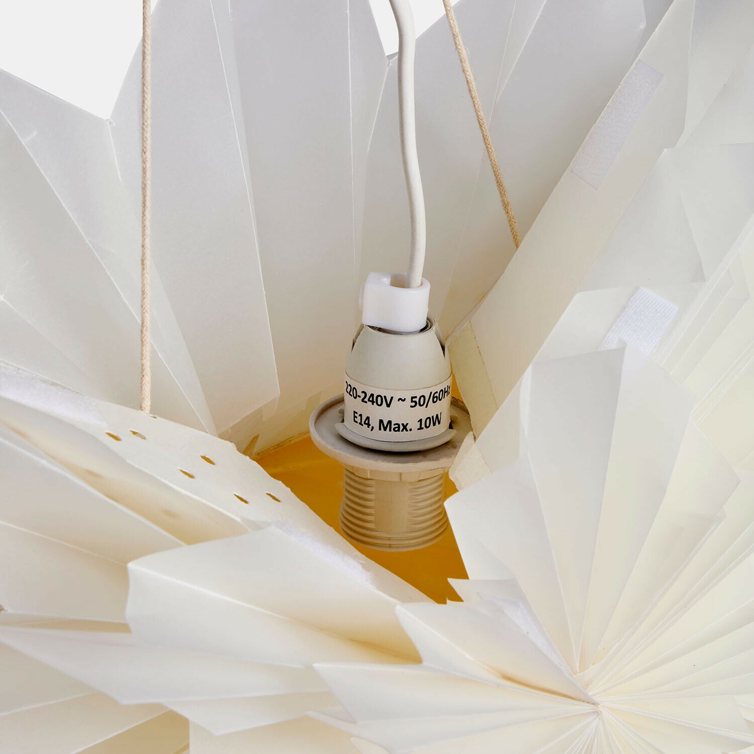 Estrella luminosa de papel Ylmera