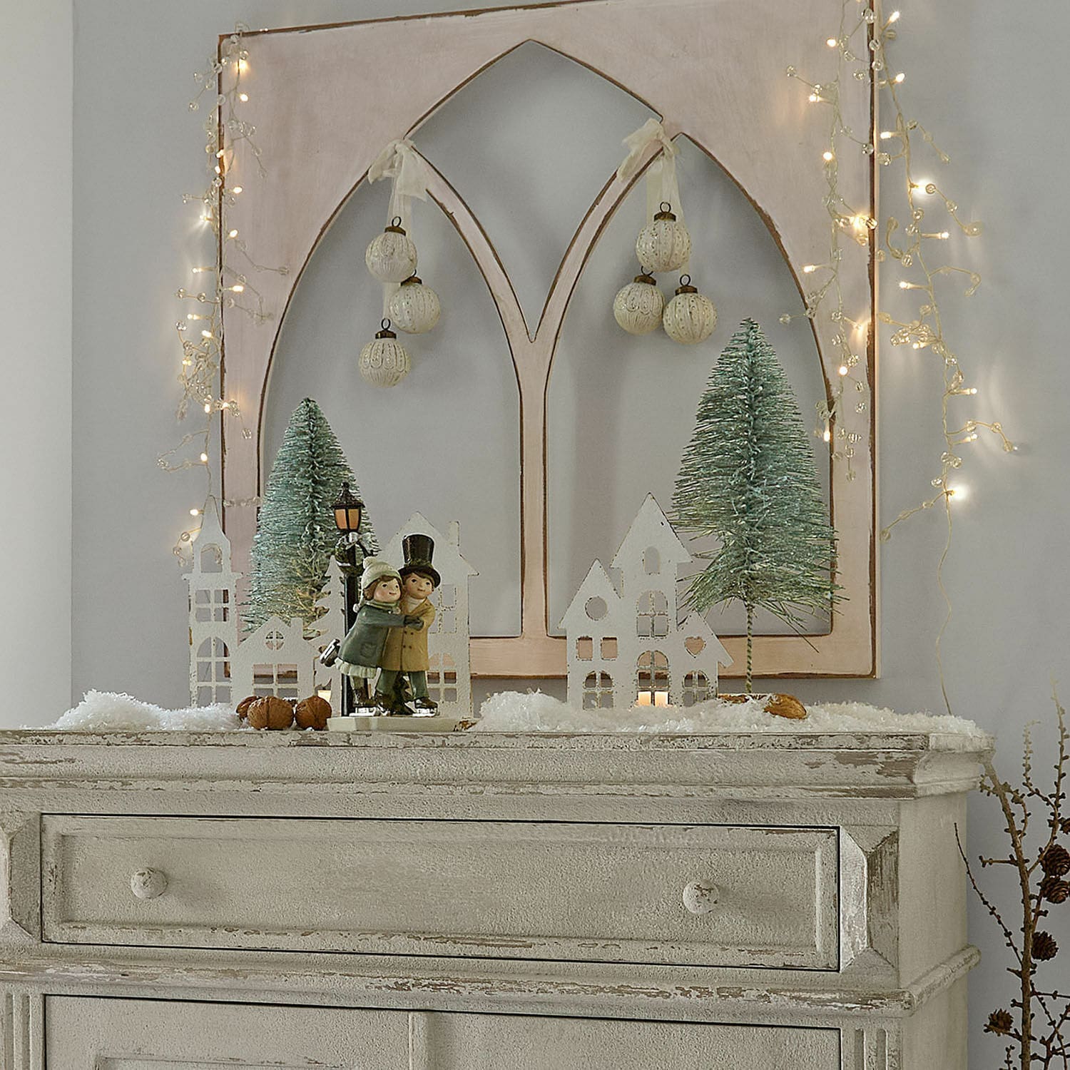 Árbol decorativo set de 2 Lyselle