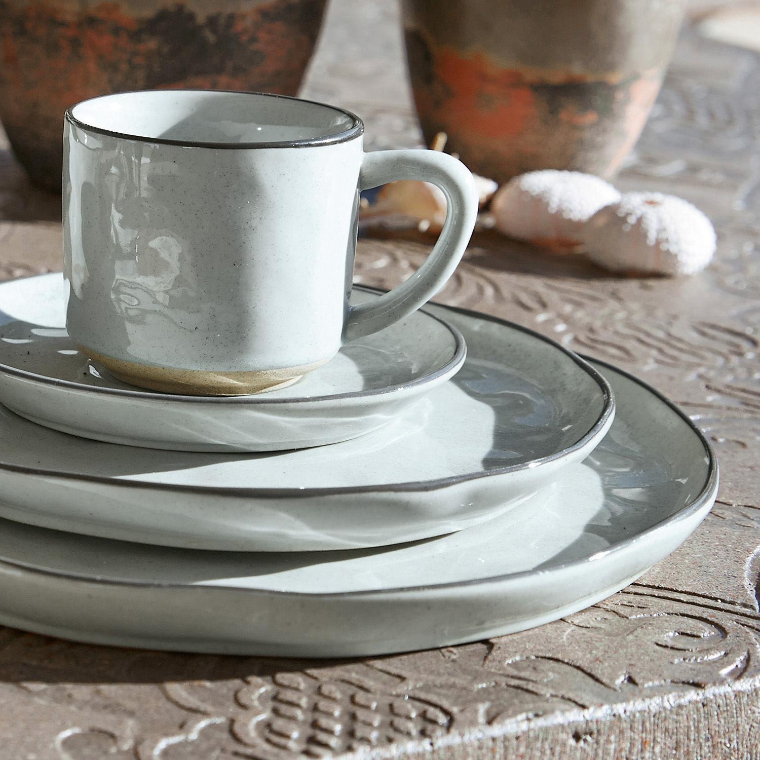 Set de 30 piezas de vajilla Biarré
