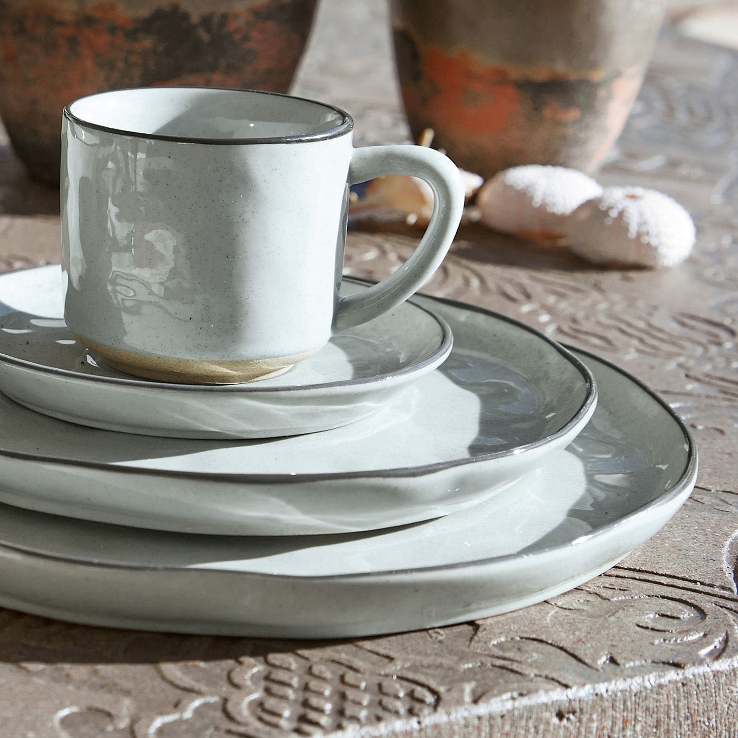 Set de 30 piezas de vajilla Biarré
