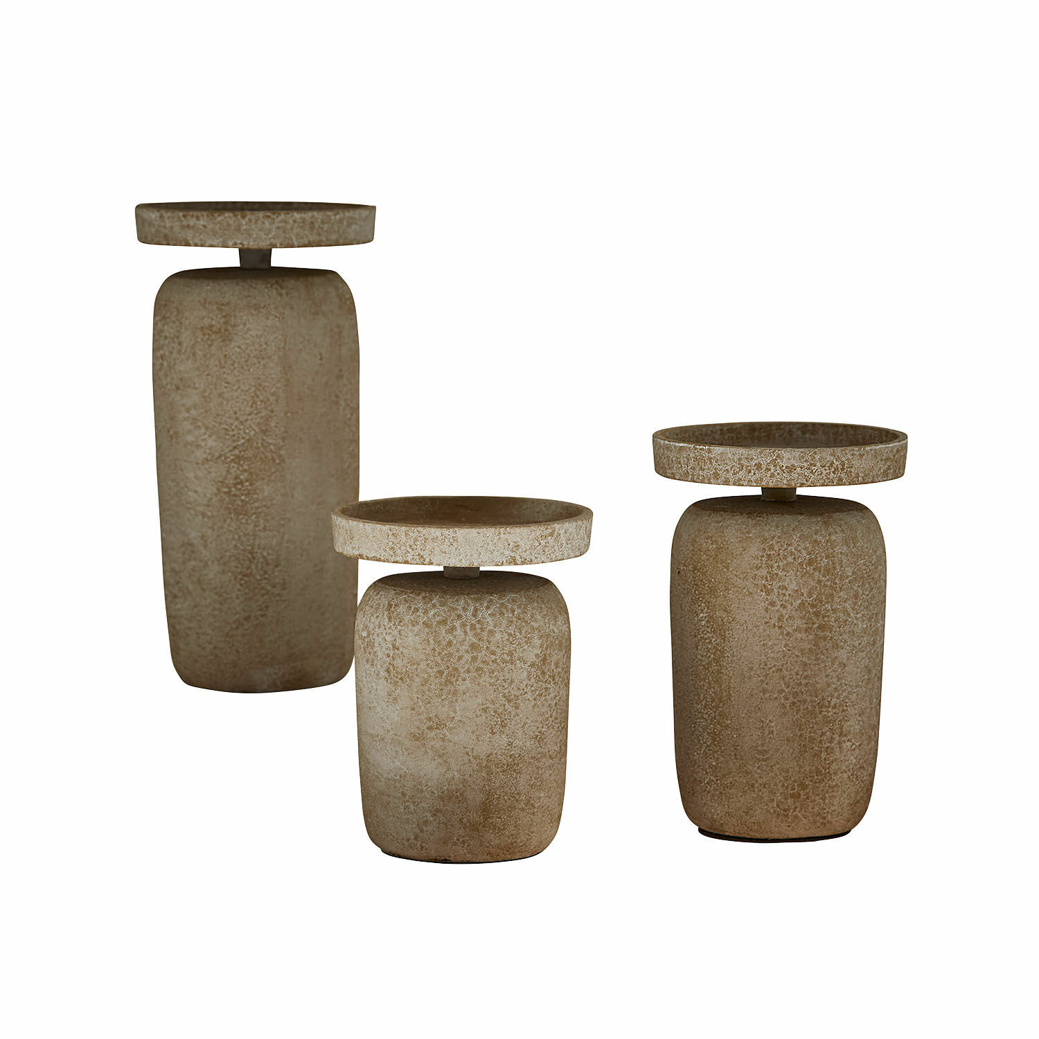 Set de 3 candeleros Amsley