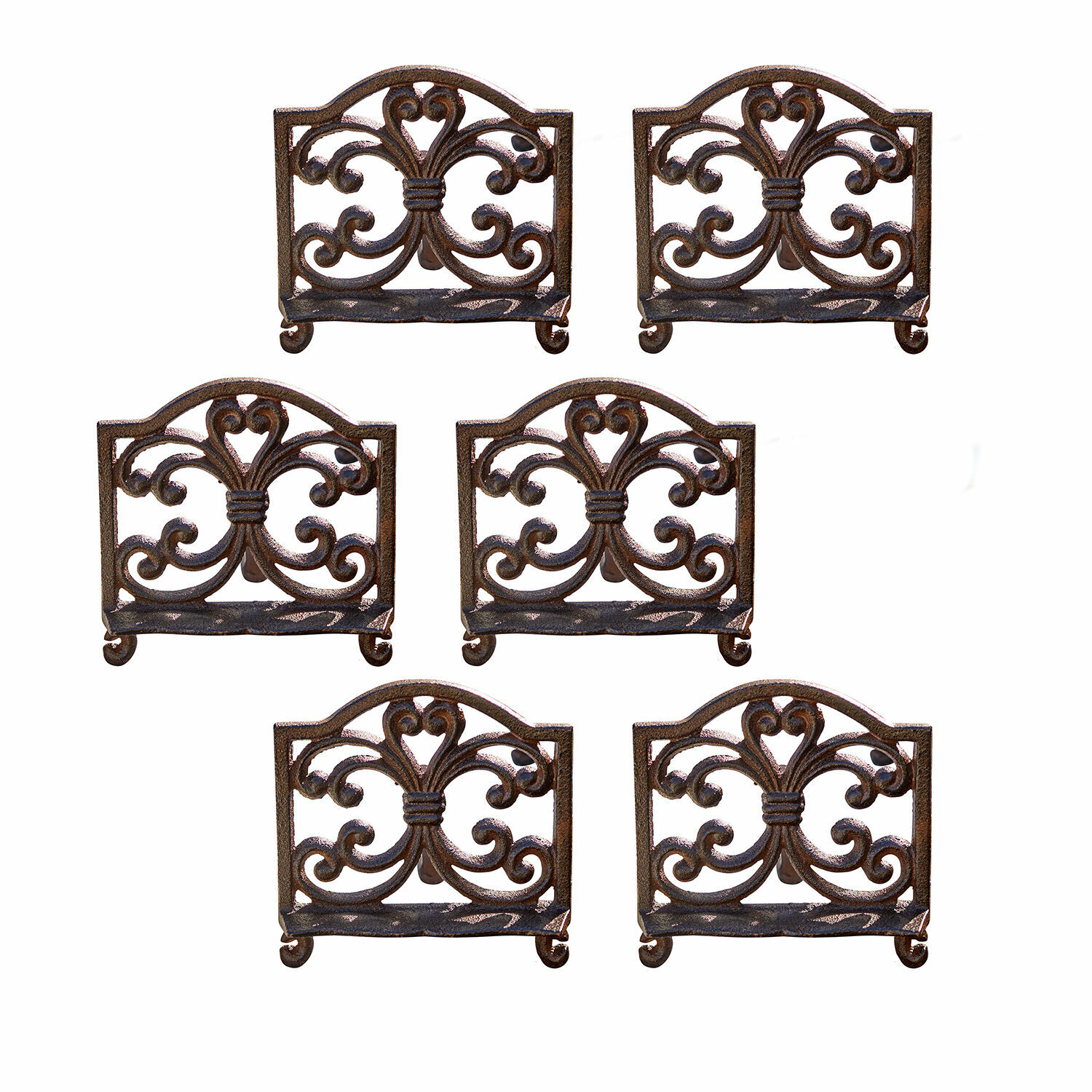 Set de 6 portatarjetas Plesnois