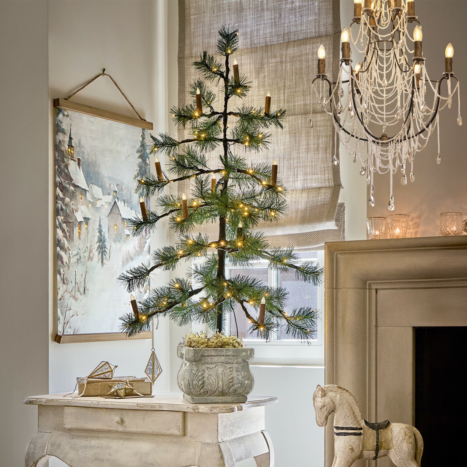Set de 12 velas LED para árbol de Navidad Thorivelle