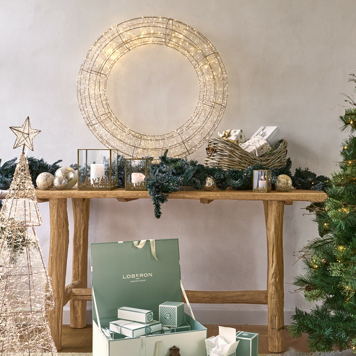 Set de 3 portavelas Solenda