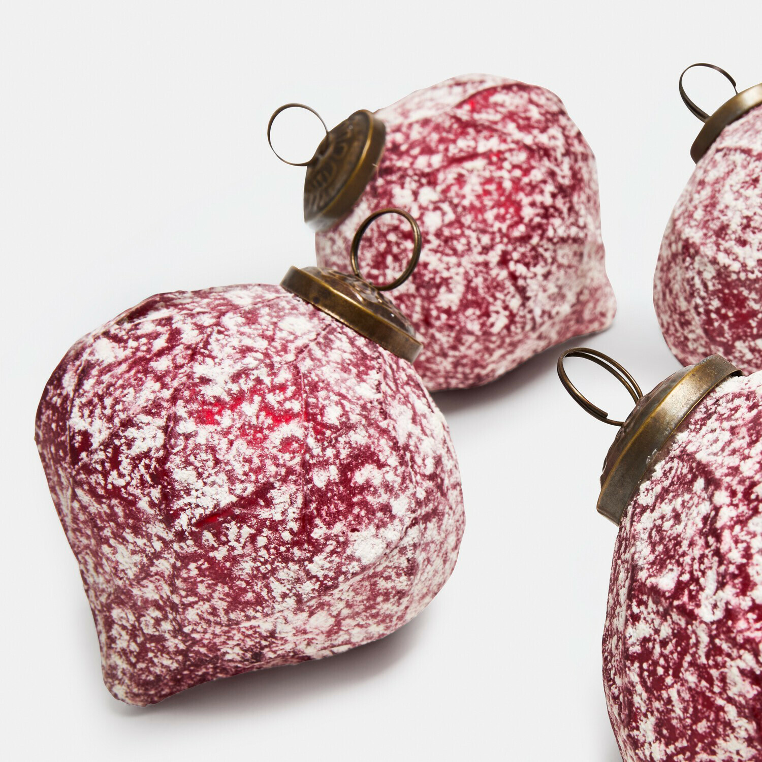 Set de 4 bolas de Navidad Ysavelle