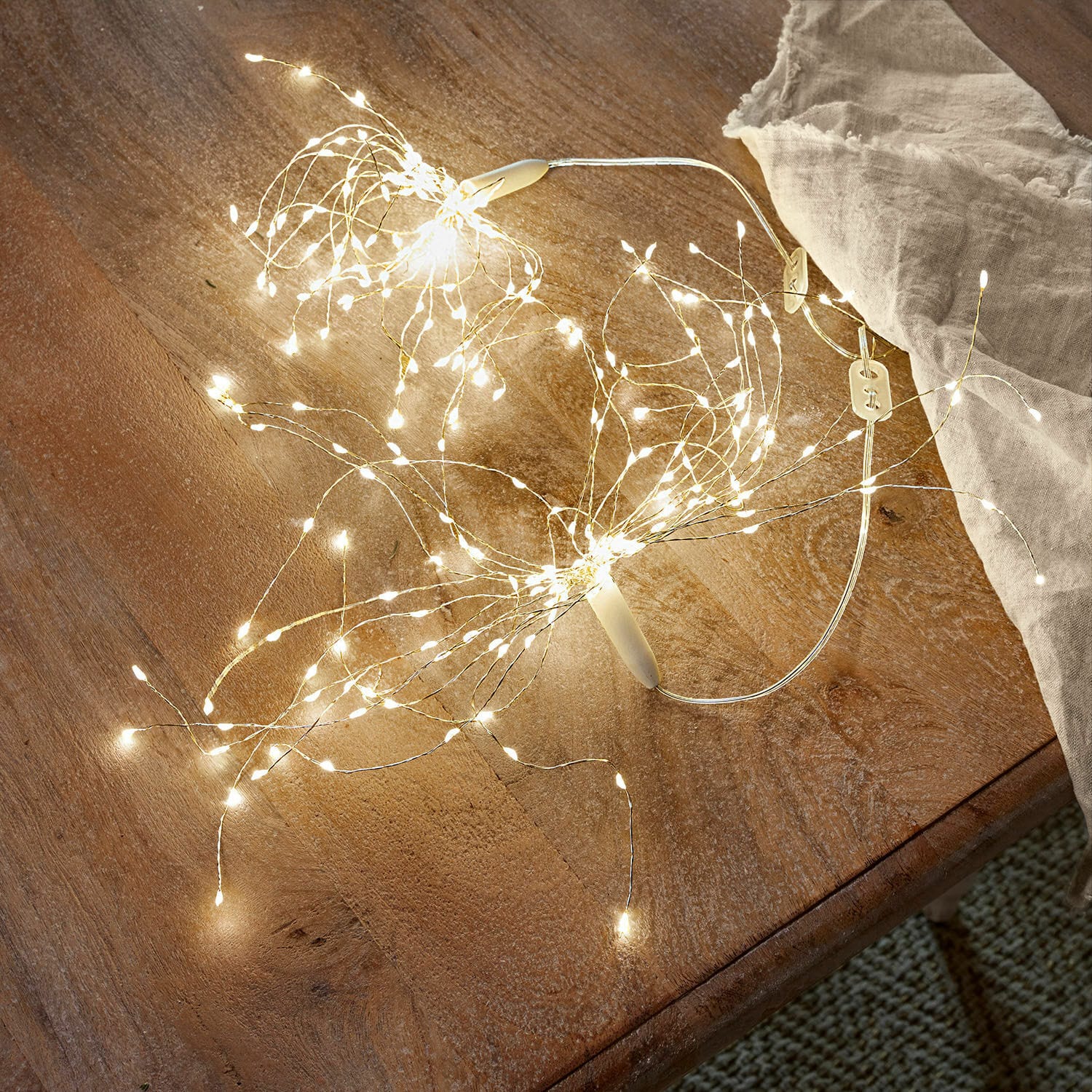 Set de 2 luces de hadas Carbini