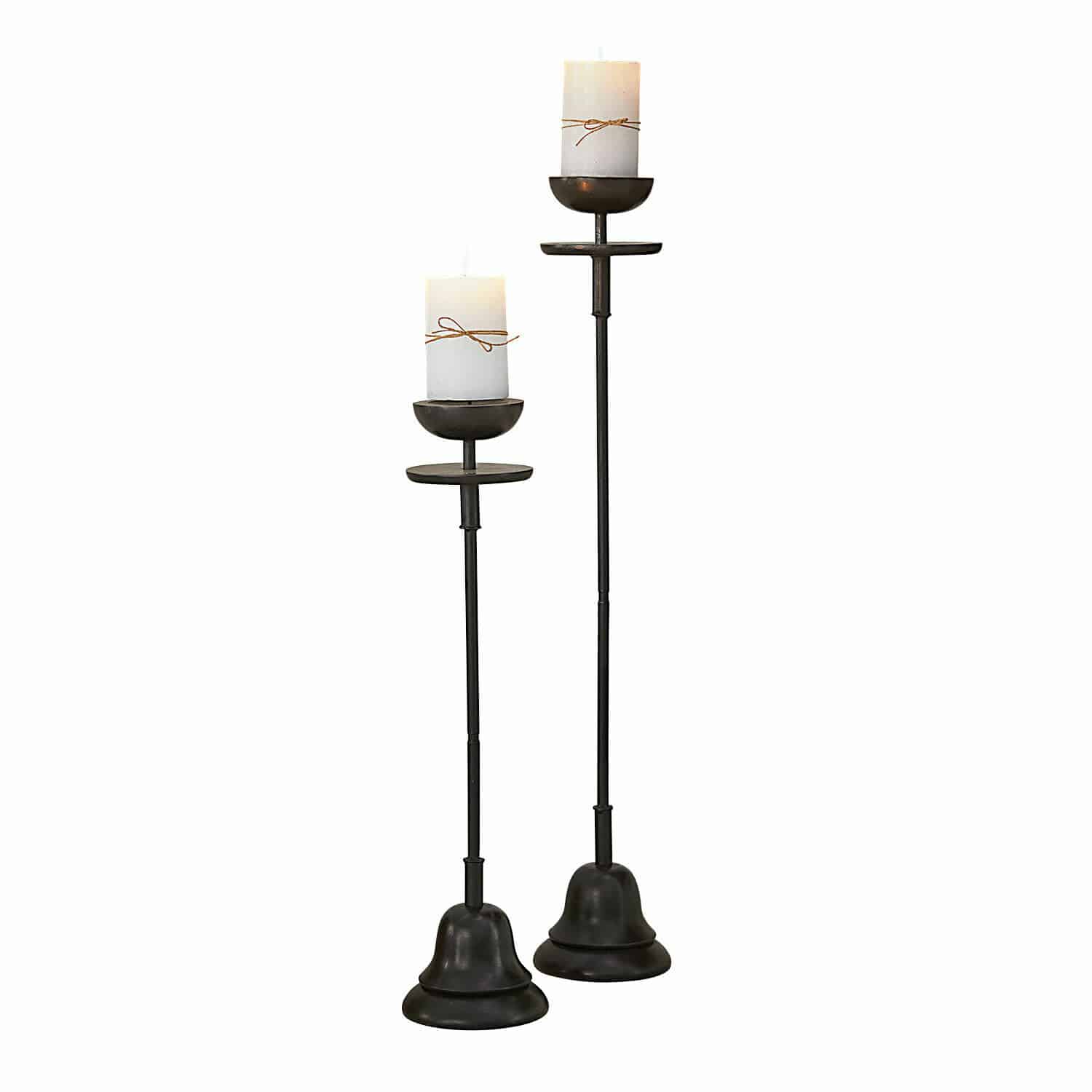 Set de 2 candeleros Brantino