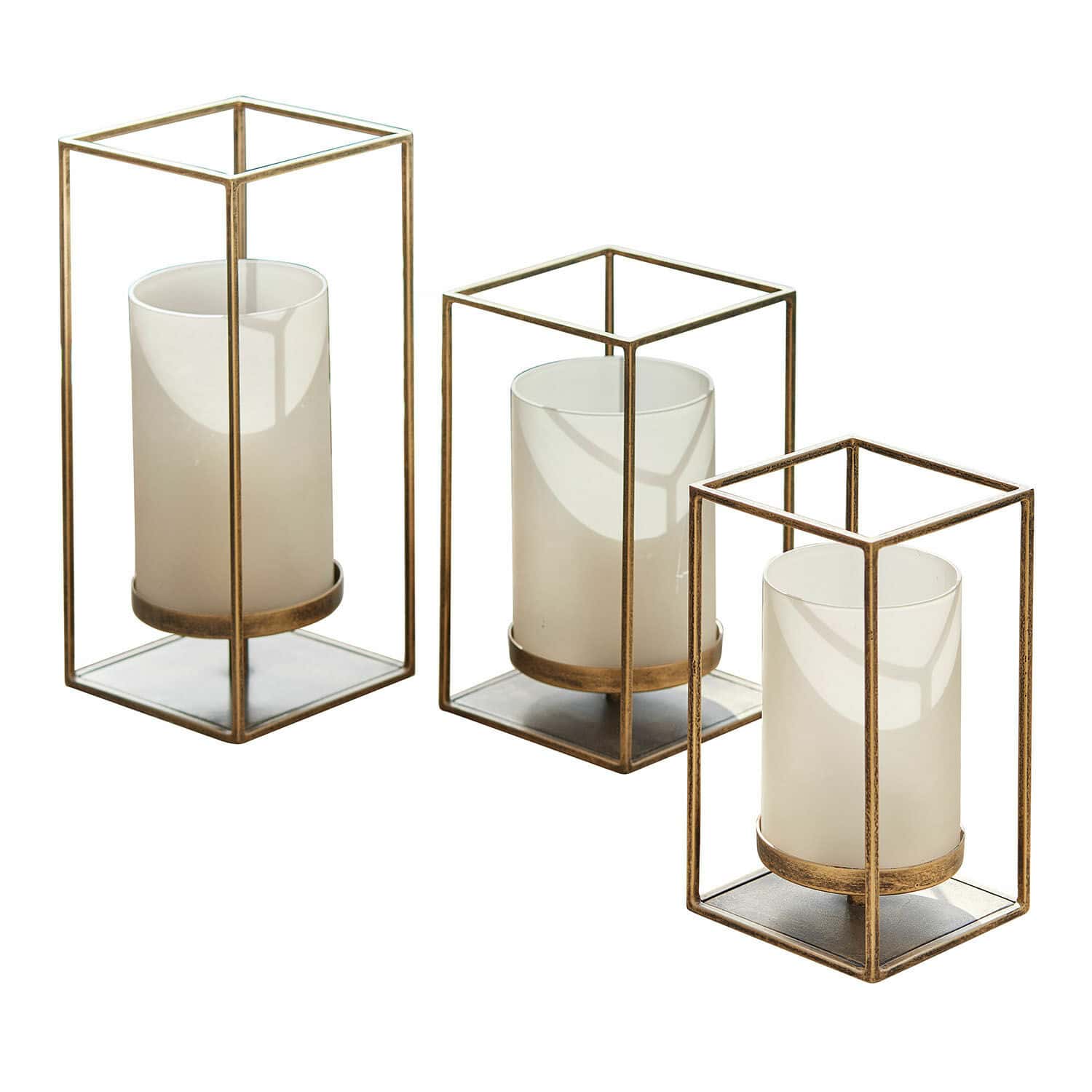 Set de 3 portavelas Vauxandre