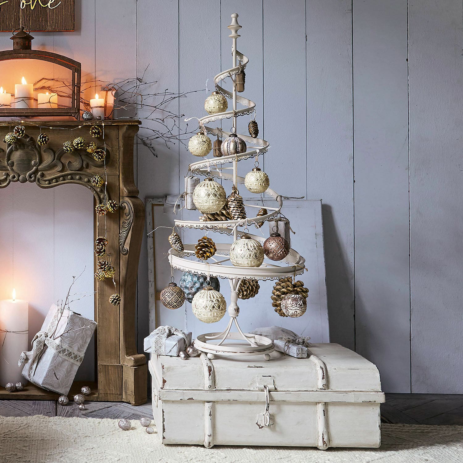 Set de 6 adornos navideños Gladwin