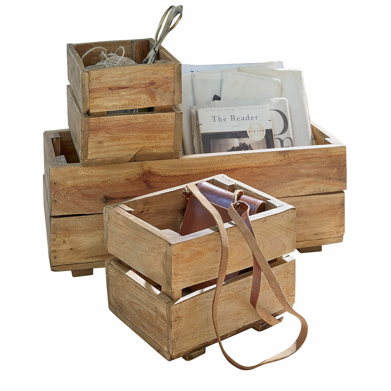 Set de 3 cajas Madina