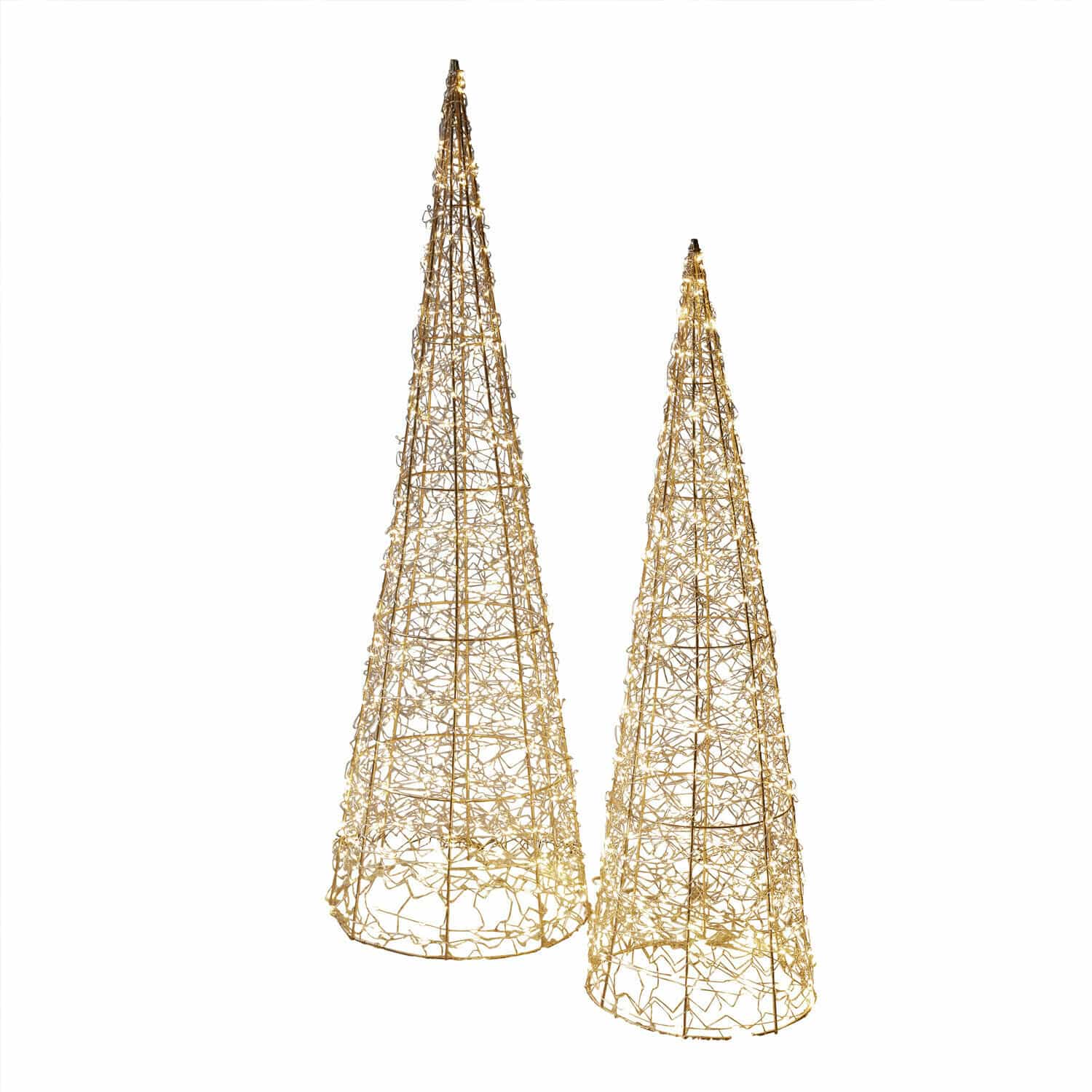Set de 2 árboles LED Oakworth