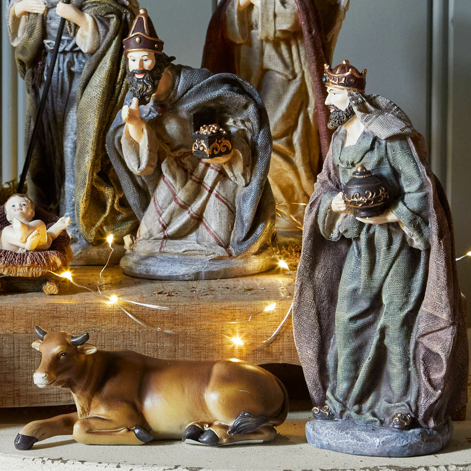 Set de 11 figuras de belén Luniva