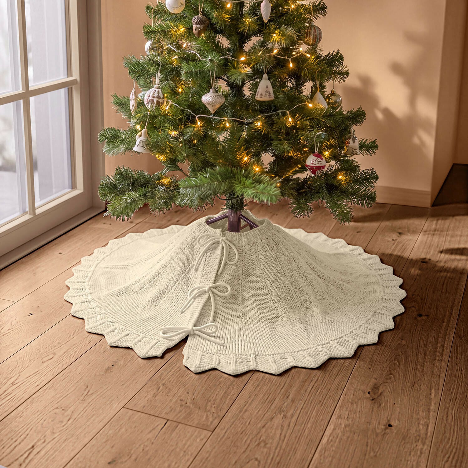 Manta para el árbol de Navidad Ysavelle Manta para el árbol de Navidad Ysavelle