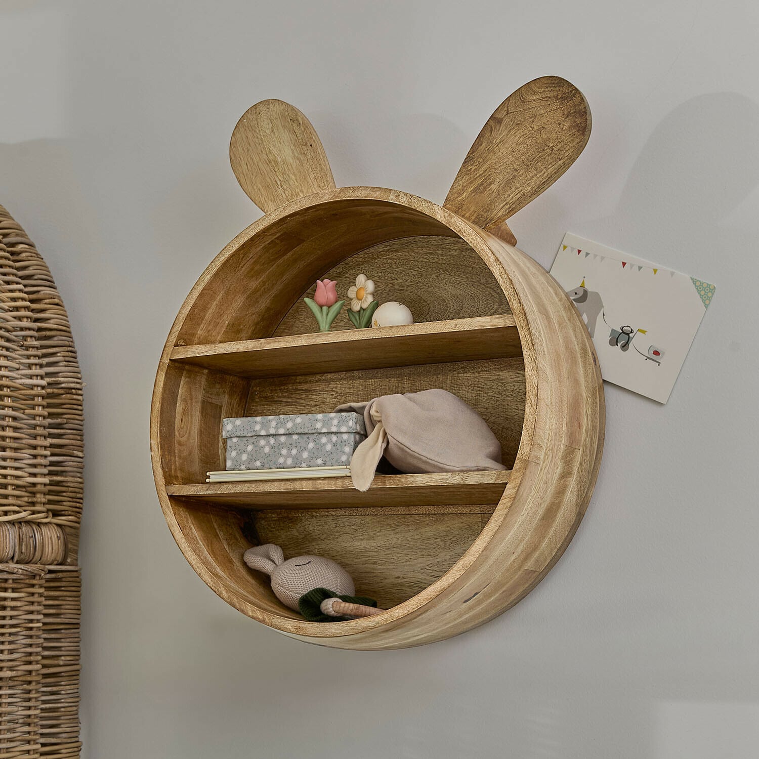 Estantería de pared infantil Papillonette