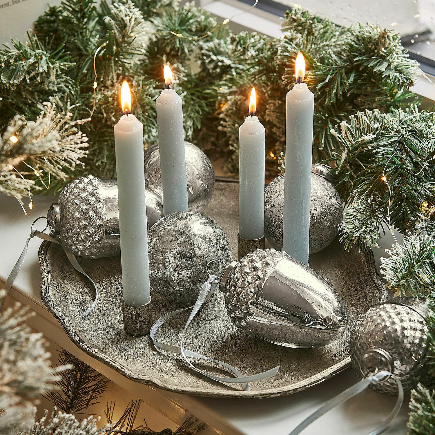 Set de 6 bolas de Navidad Dorianne