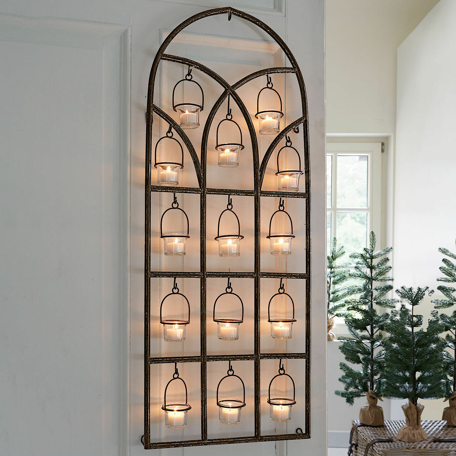Portavelas de pared Wesmalie